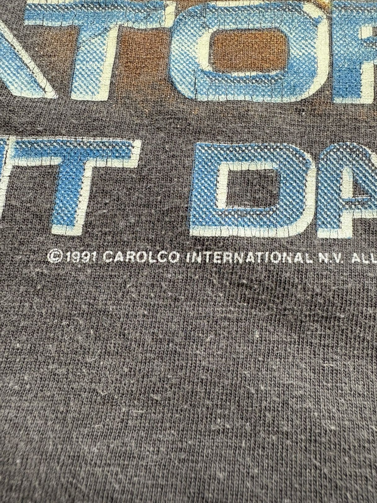 Vintage Vintage 1991 Terminator 2 Judgment Day Movie T-Shirt Movie Size US L / EU 52-54 / 3 - 13 Thumbnail