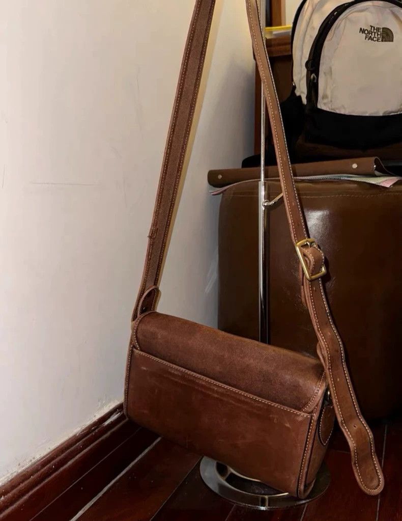 Vivienne Westwood Vivienne Westwood size os Brown leather postman shoulder ba Size ONE SIZE - 4 Thumbnail
