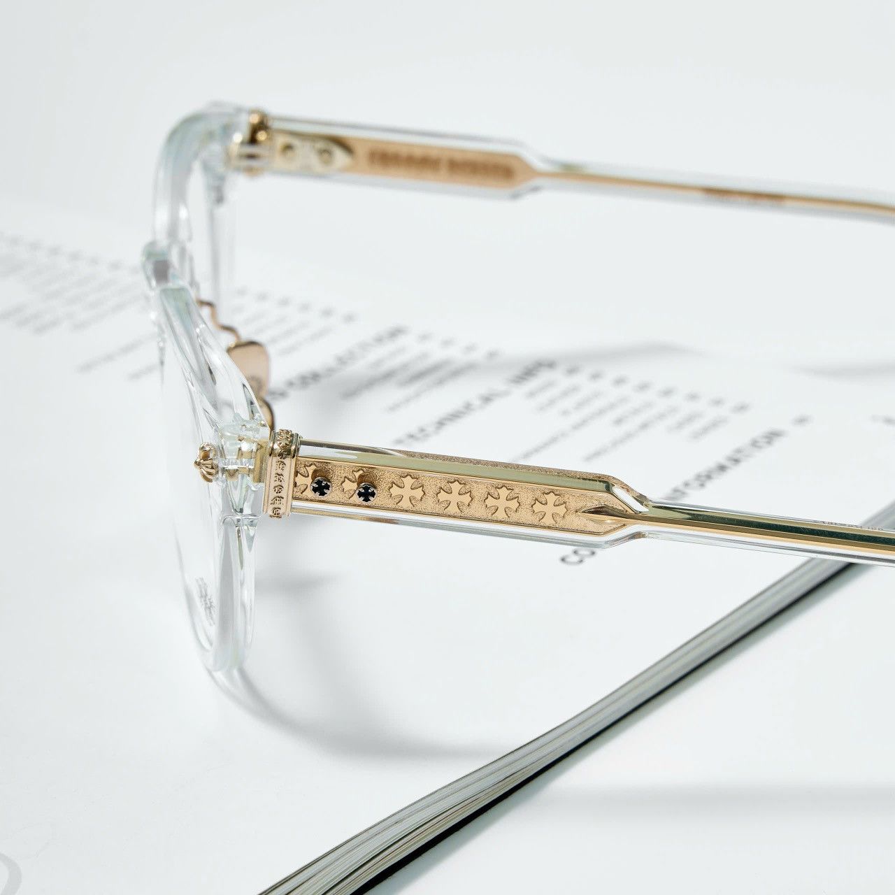 Chrome Hearts CHROME HEARTS DINGALONGLINGLONG CRYSTAL GLASSES Size ONE SIZE - 3 Thumbnail