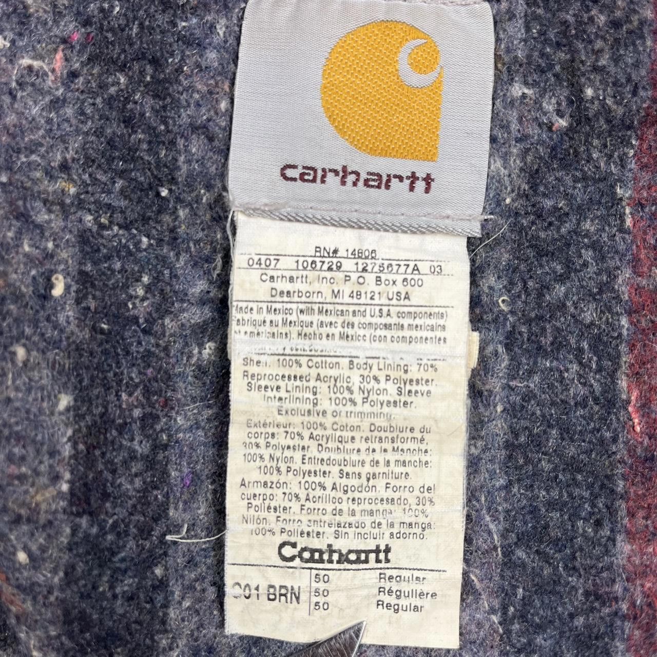 Carhartt Vintage Carhartt jacket Size US XXL / EU 58 / 5 - 3 Thumbnail