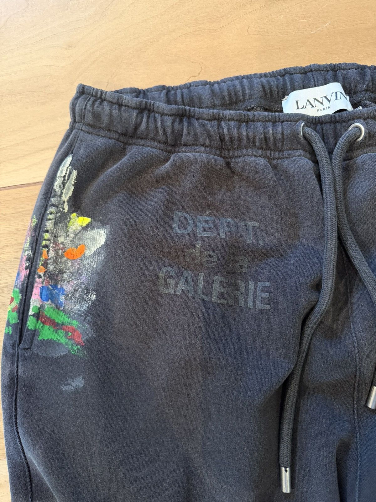 Gallery Dept. × Lanvin Gallery Dept. x Lanvin Paint Faded Sweat Pants Size US 36 / EU 52 - 2 Thumbnail