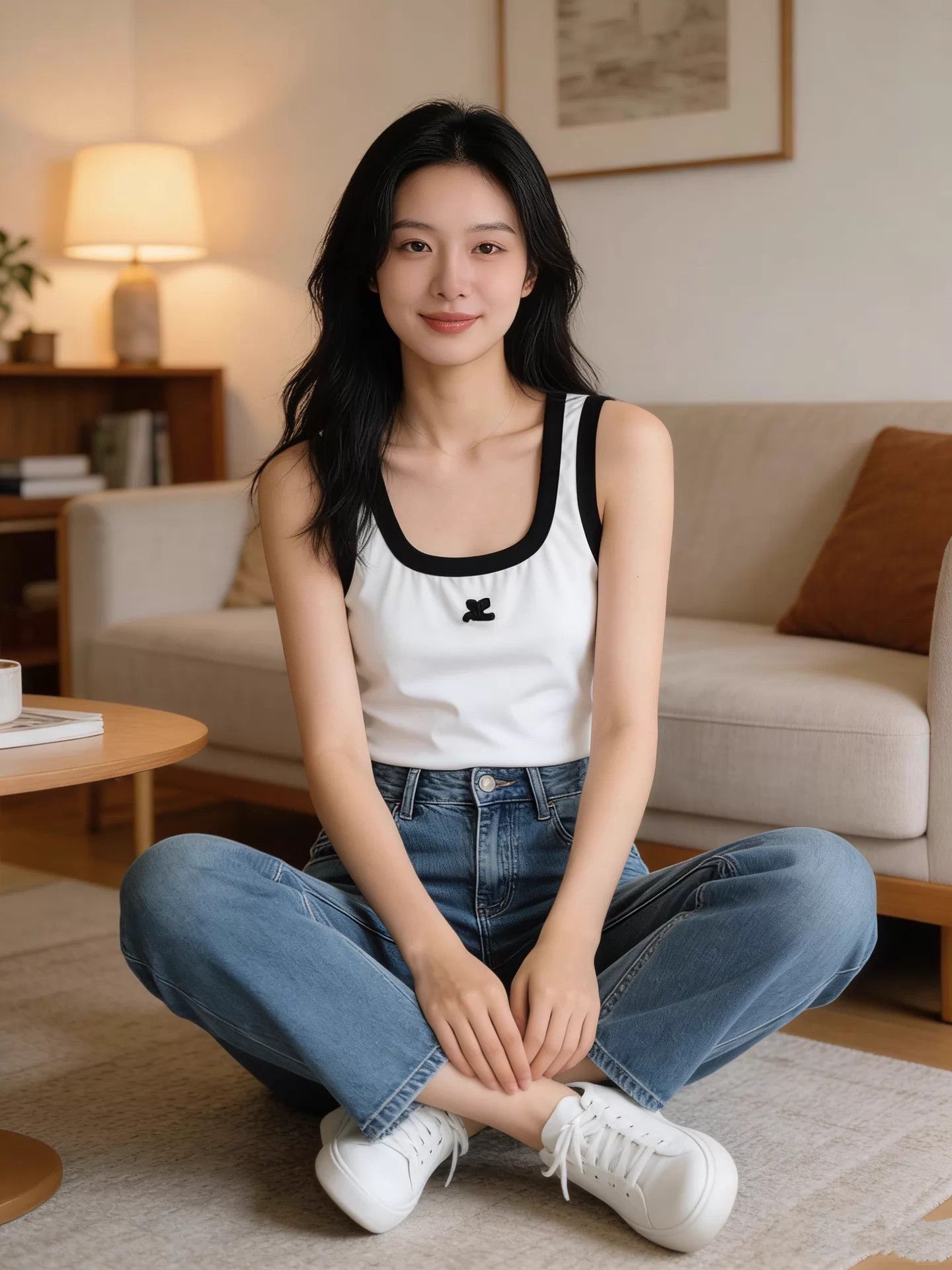 Courreges Courrèges blk/wht colorblock cami size 1 Size XS / US 0-2 / IT 36-38 - 6 Thumbnail