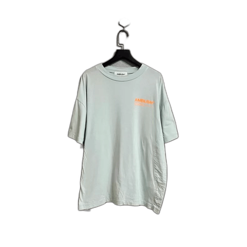Maison MIHARA YASUHIRO Ambush Short Sleeve T-Shirt in Light Blue-yf Size US S / EU 44-46 / 1 - 1 Thumbnail