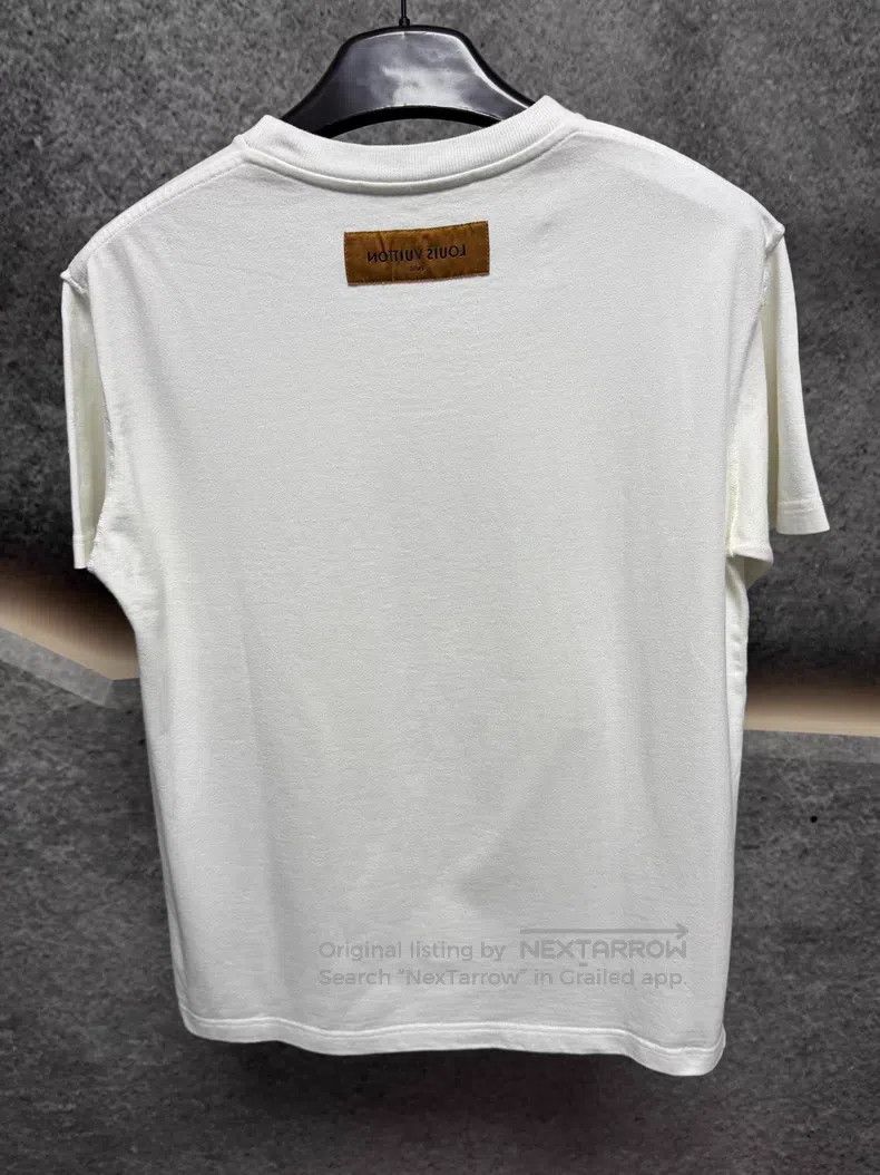 Louis Vuitton Louis Vuitton Cursive embroidered short sleeve Size US S / EU 44-46 / 1 - 2 Thumbnail