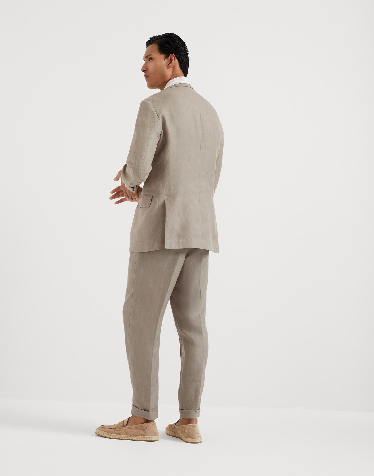 Brunello Cucinelli o1w1db10925 Suit in Bright Green Size US M / EU 48-50 / 2 - 2 Thumbnail
