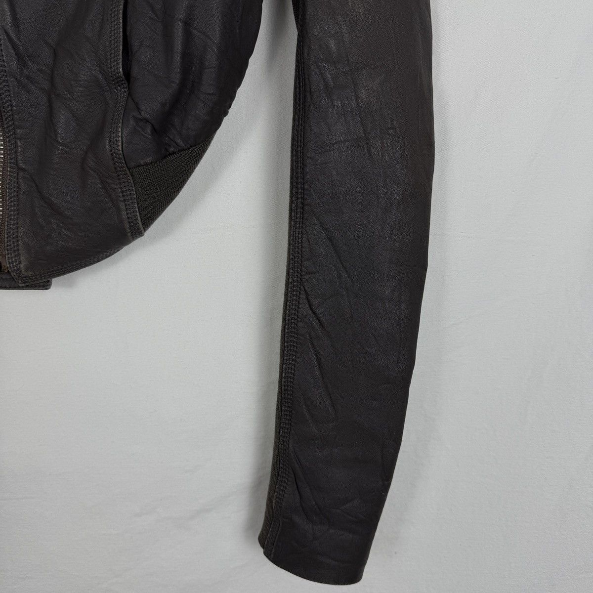 Rick Owens SS04 RICK OWENS CROPPED BOMBER JACKET Size US S / EU 44-46 / 1 - 4 Thumbnail