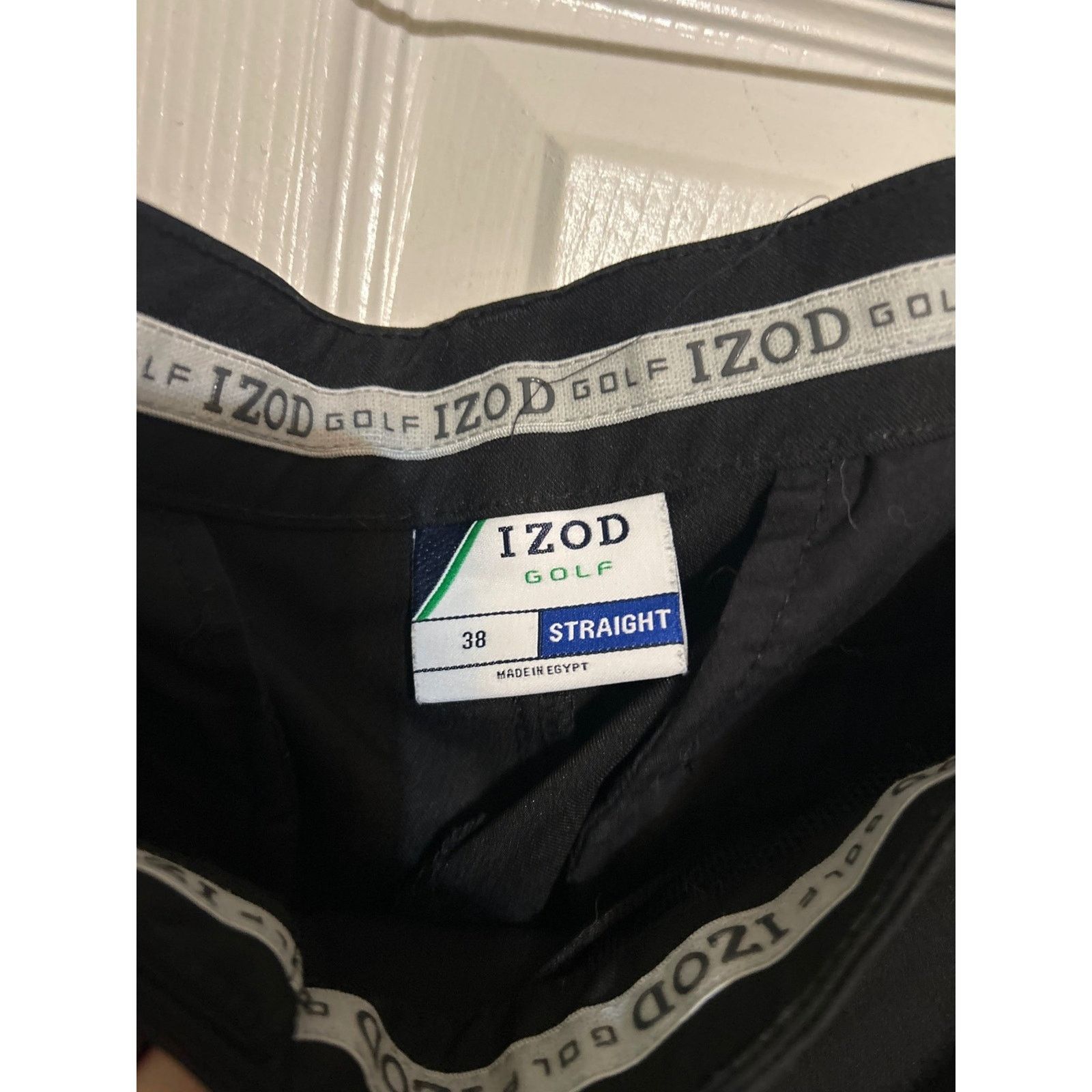 Izod IZOD Golf Mens Shorts Black Straight Fit Wicking Size 38 Size US 38 / EU 54 - 3 Thumbnail