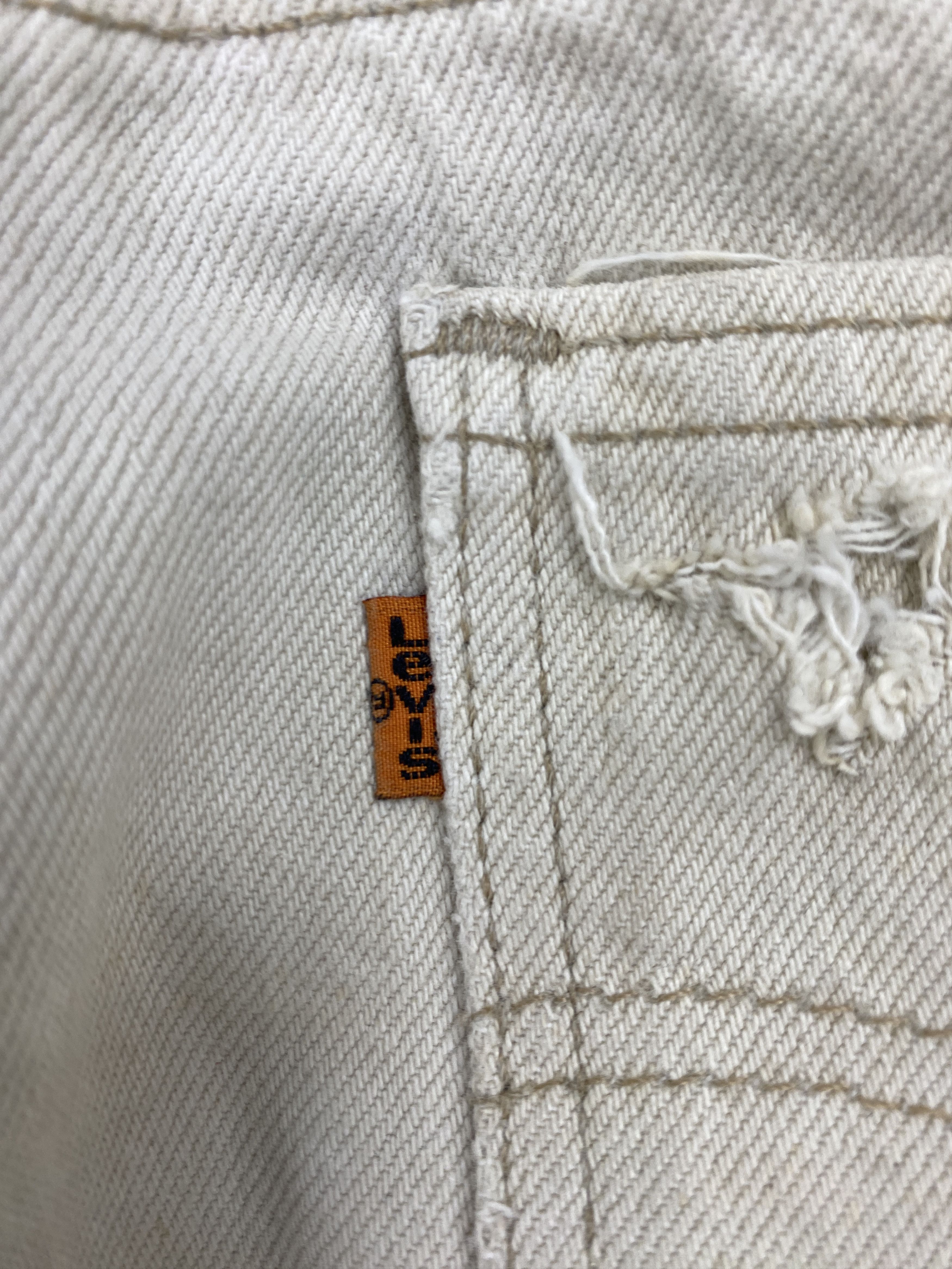 Levi's × Vintage Vintage 90s Levi's 550 Orange Tabs Jeans Size US 30 / EU 46 - 6 Thumbnail