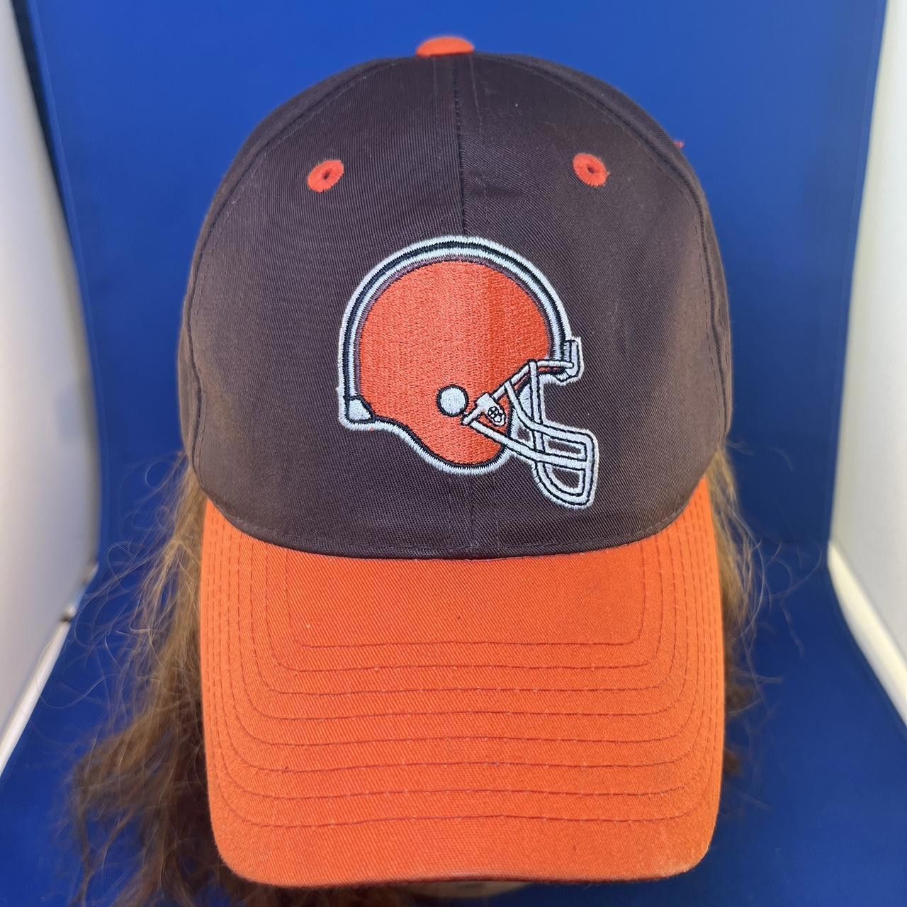 NFL Cleveland Browns Adjustable Cap - Authentic Team Hat Size ONE SIZE - 2 Thumbnail