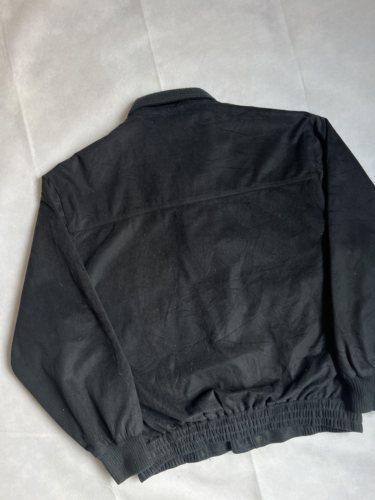 Vintage Vintage Gulk Wool Black Japanese Bomber Jacket Size US M / EU 48-50 / 2 - 10 Thumbnail