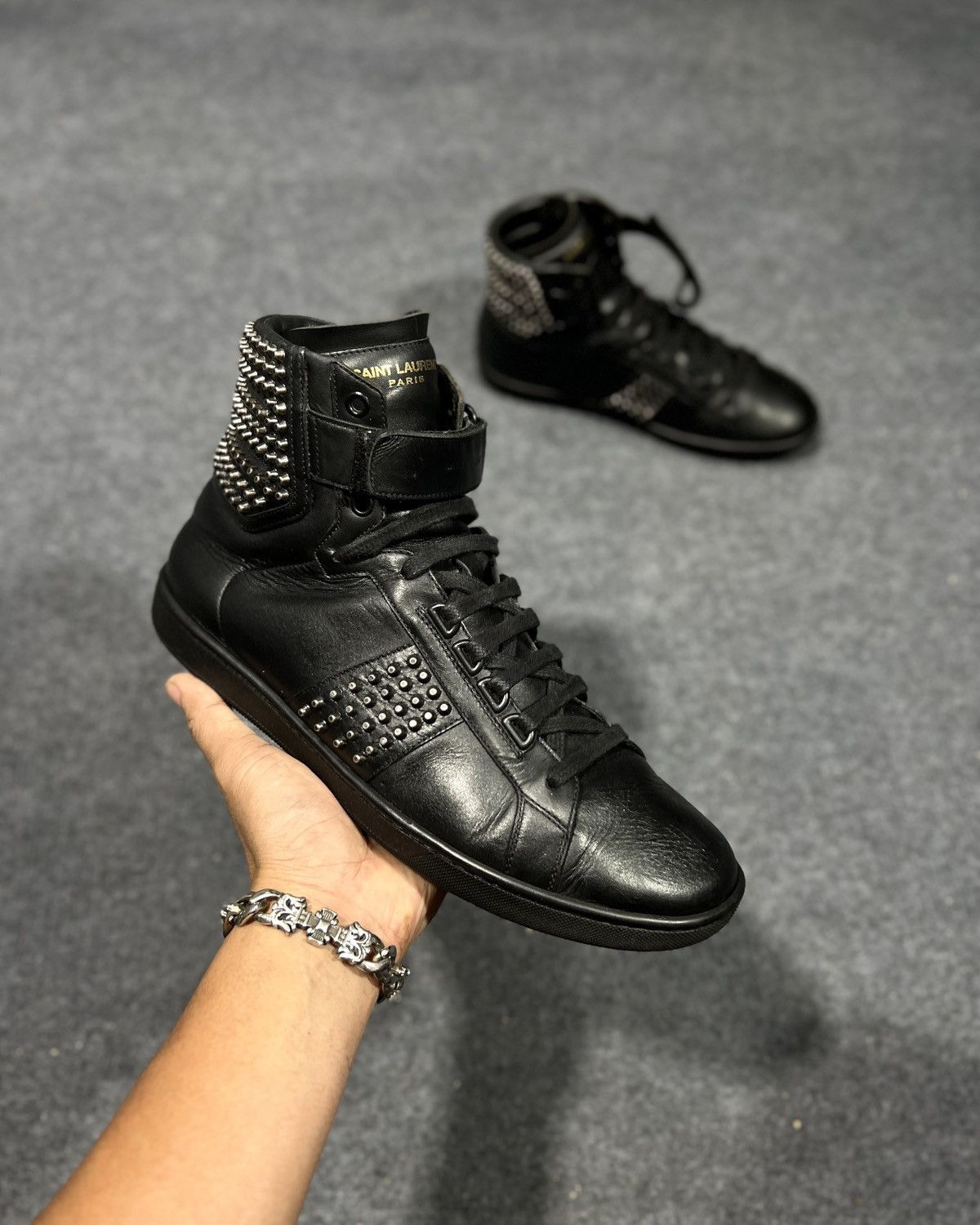 Saint Laurent Paris 17FW Joe “BAD LIEUTENANT” Sneakers Sz43 | Grailed
