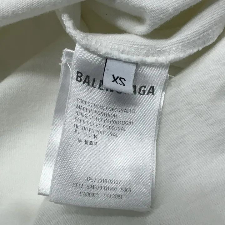 Balenciaga Balenciaga Balenciaga Logo Eco Short Sleeve TShirt -2507 Size US XS / EU 42 / 0 - 1 Thumbnail