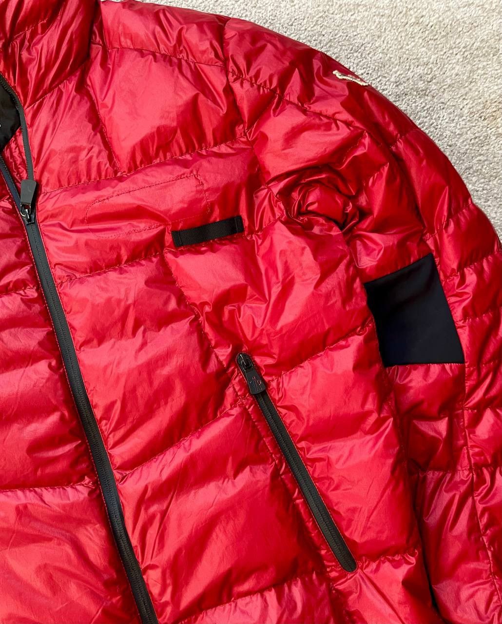 Moncler Moncler Micro Doudone Puffer Jacket Red Black Size US L / EU 52-54 / 3 - 2 Thumbnail