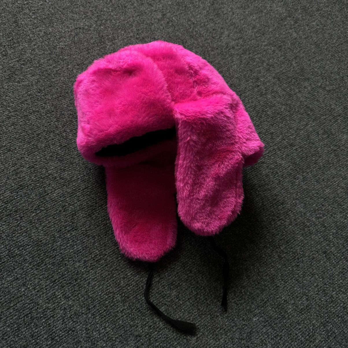 Le Grande Bleu (L.G.B.) VTG Japanese Style Faux Fur Polyester Pink Ushanka Hat Cap Size ONE SIZE - 2 Thumbnail