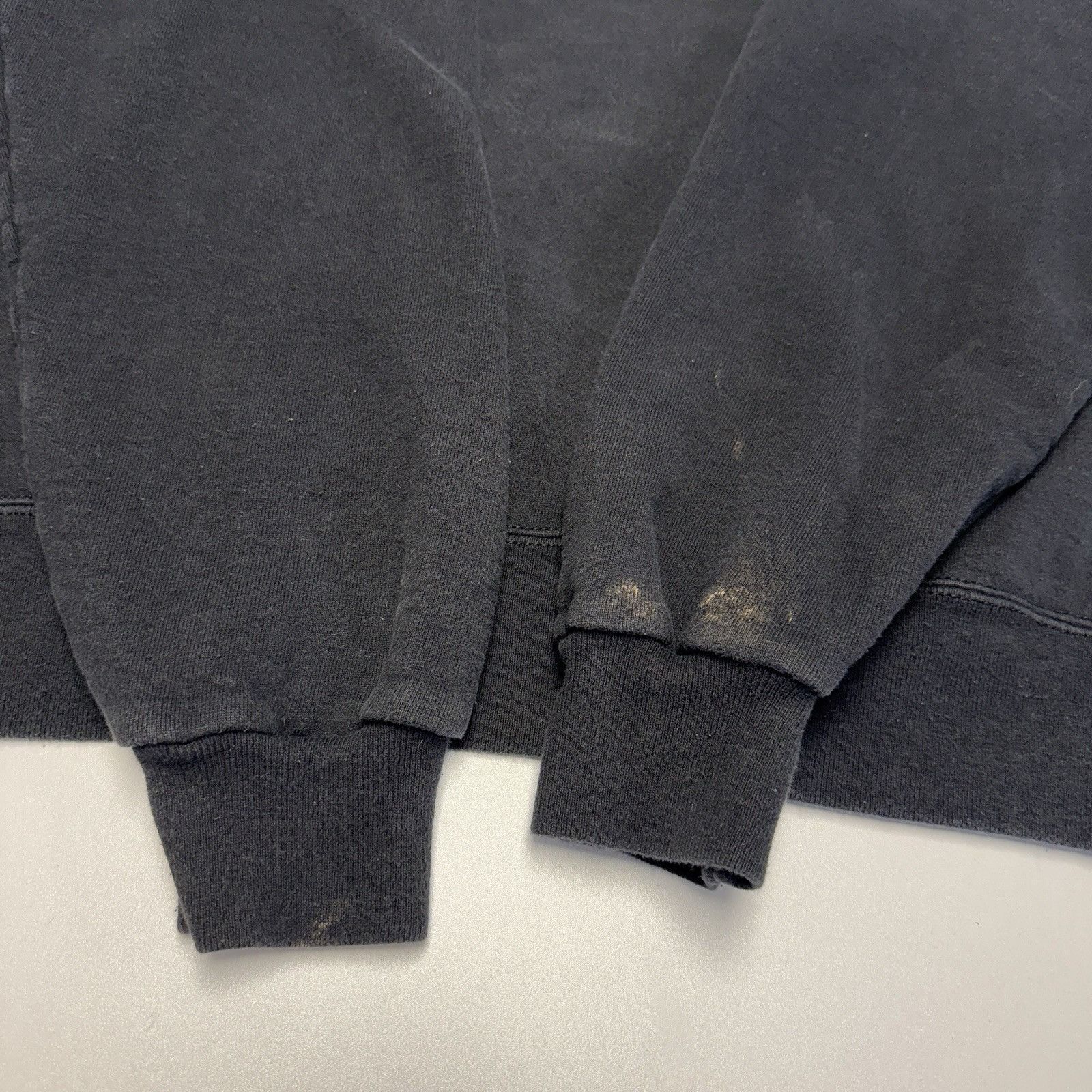 Champion × Vintage Vintage 90s Champion Sweatshirt Mens 2XL Black Crew Neck USA Size US XXL / EU 58 / 5 - 9 Thumbnail