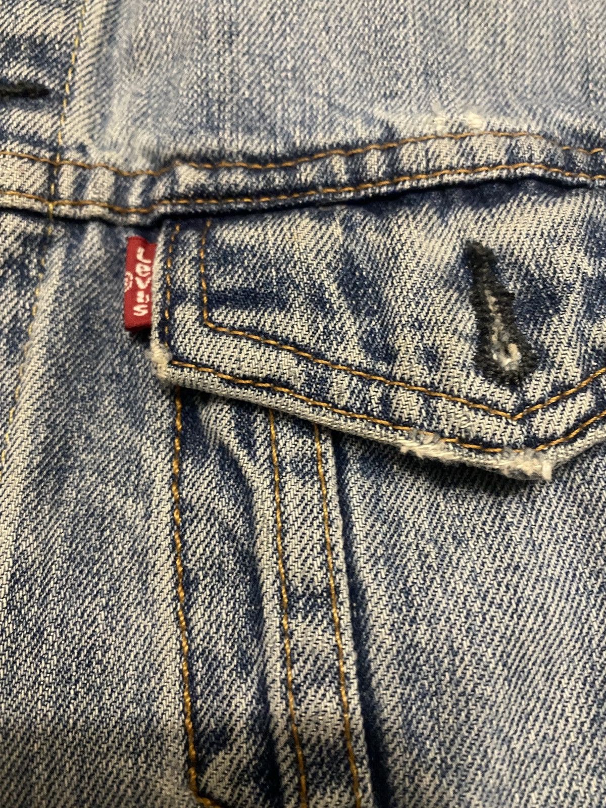 Levi's Levi Strauss denim distreesed jacket Size US M / EU 48-50 / 2 - 7 Thumbnail