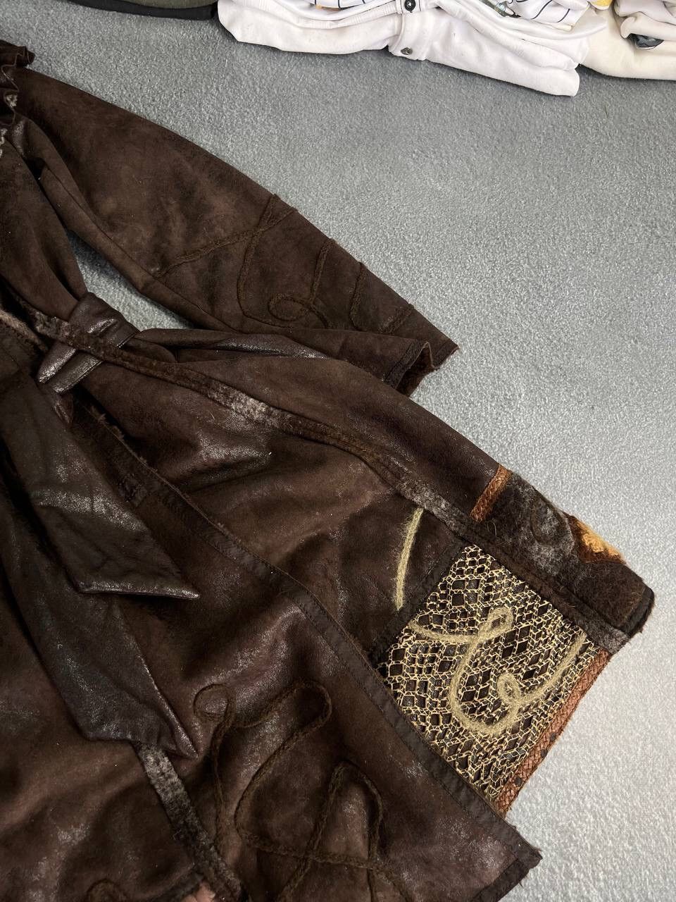 Save The Queen 00s Archival Futuristic Y2K Coat Jacket
