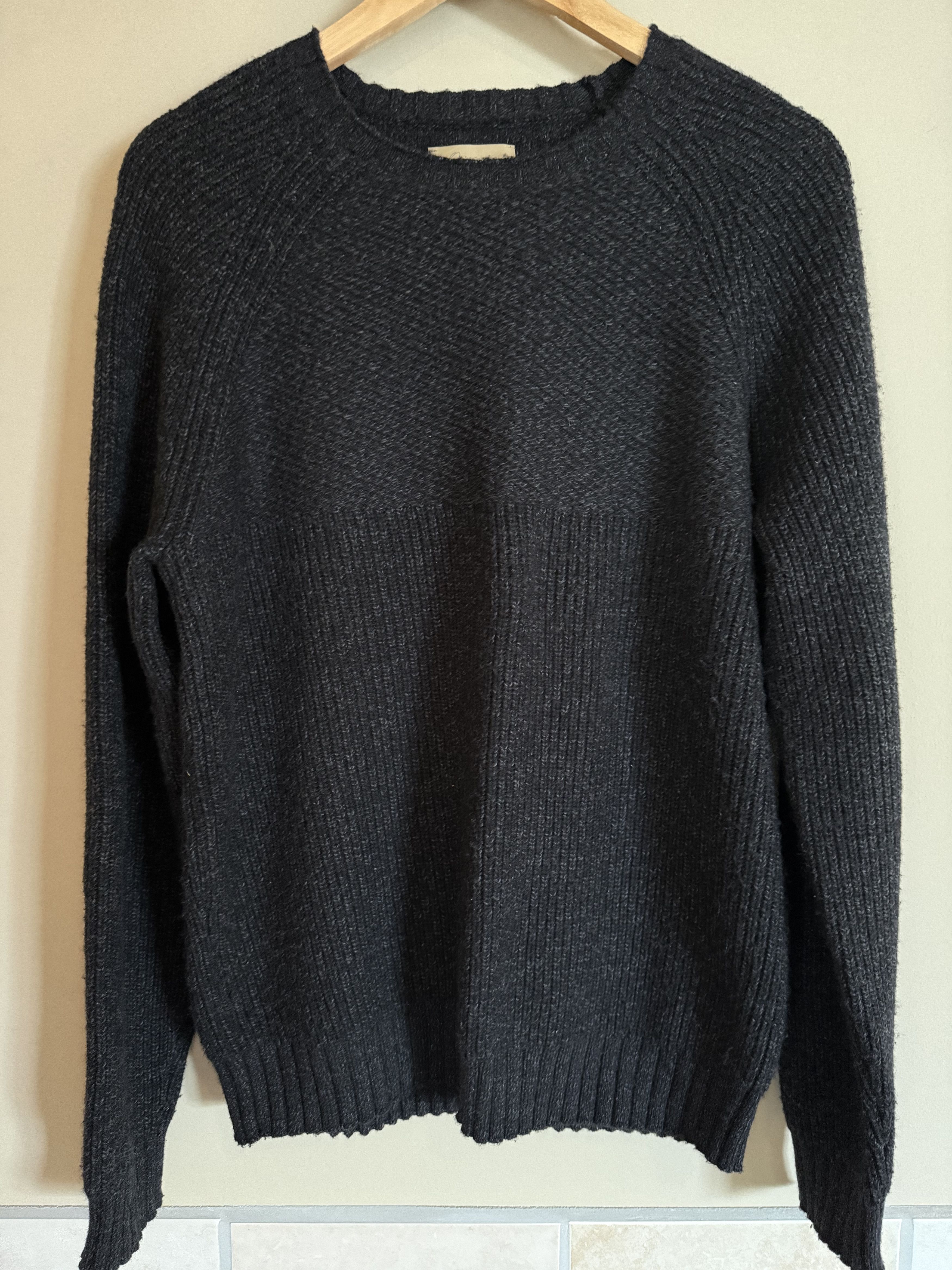 Lucky Brand Lucky Brand Super Soft Cotton Sweater, Black, Men's Medium Size US M / EU 48-50 / 2 - 1 Thumbnail