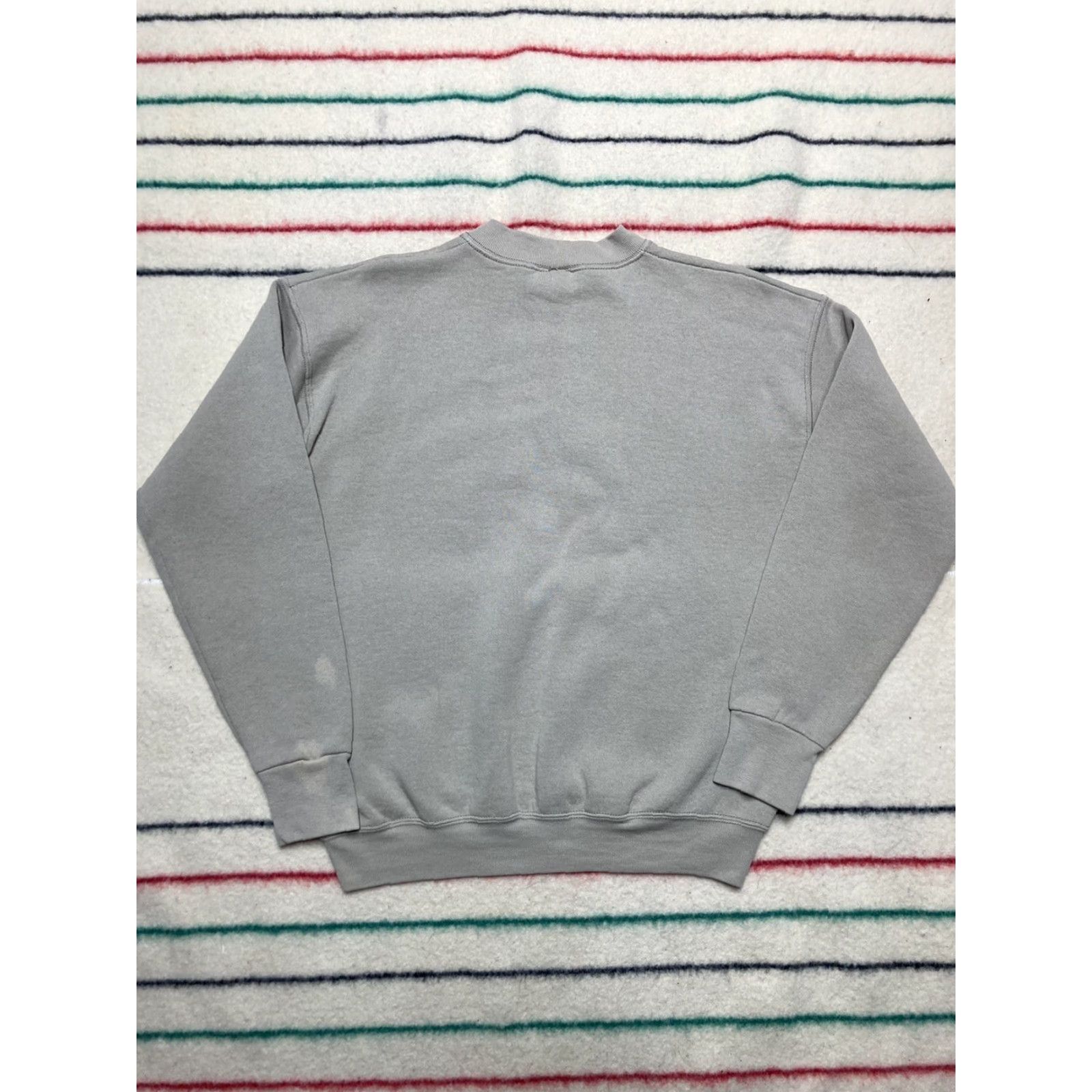 Nike VINTAGE Nike Crewneck Sweatshirt USA FOTL Embroidered Swoosh Spell Out Medium Green Mens Size US M / EU 48-50 / 2 - 7 Thumbnail
