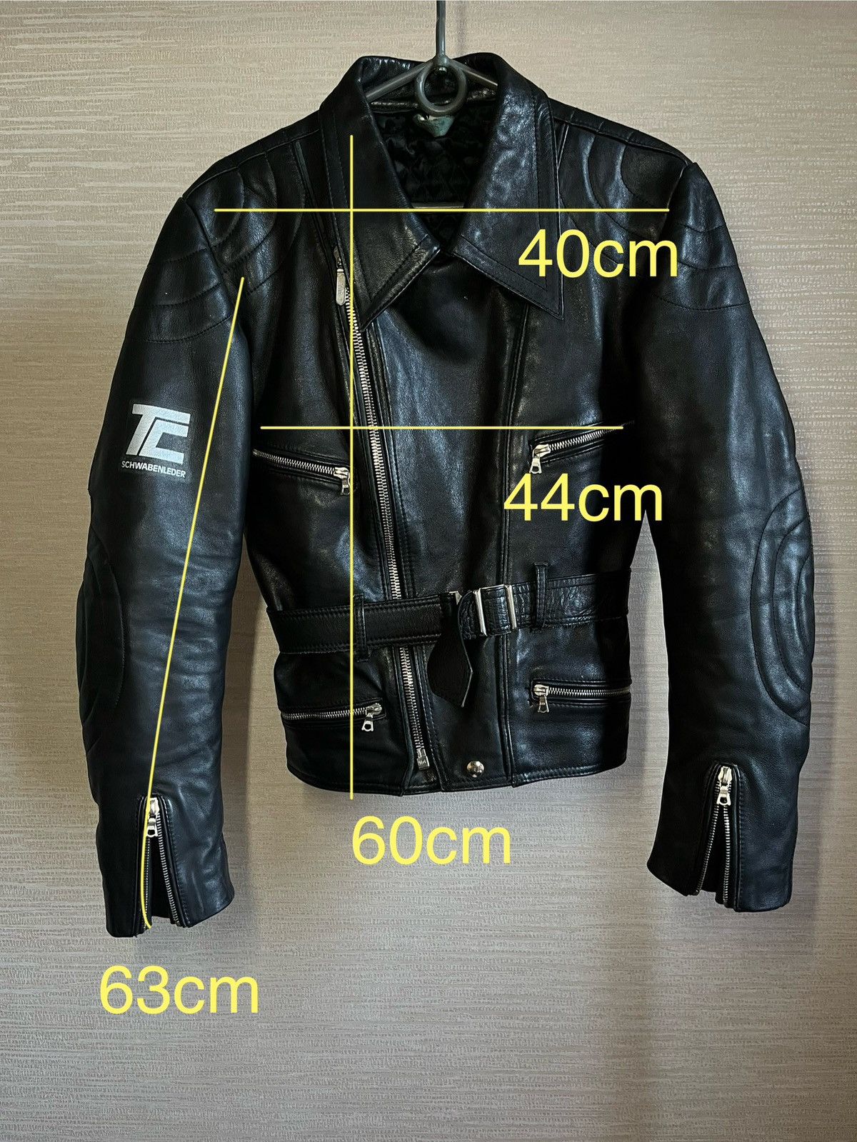 Other Vintage Schwabenleder Leather Moto Jacket Size US S / EU 44-46 / 1 - 13 Thumbnail