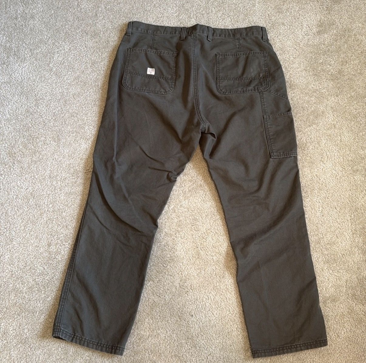 Old Navy Old Navy Men’s Olive Green Workwear Pants Size 36W 30L Size US 36 / EU 52 - 6 Thumbnail