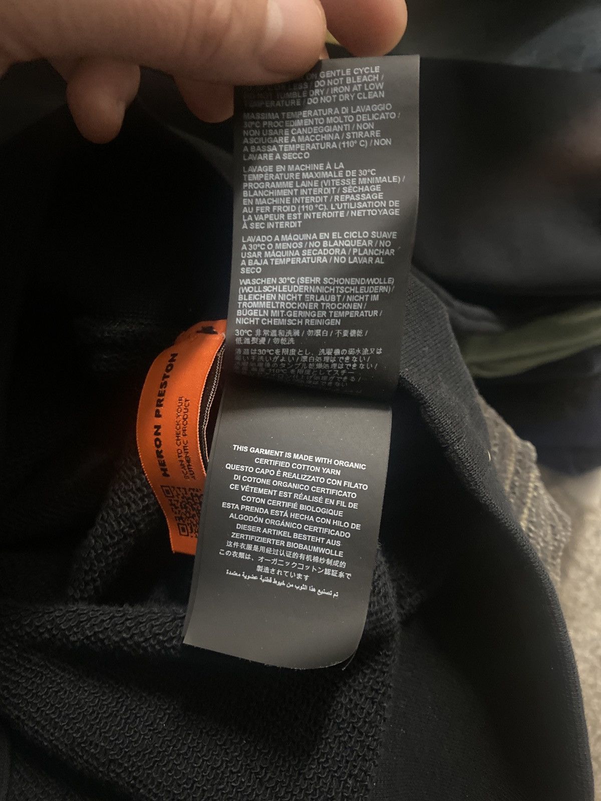 Heron Preston Heron Preston Halftone Heron Crewneck Sweatshirt Size US L / EU 52-54 / 3 - 5 Thumbnail
