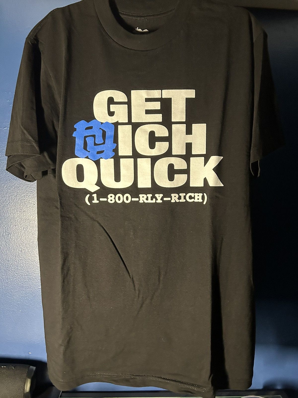 Rap Tees Get RRich Quick Tee Size US L / EU 52-54 / 3 - 1 Thumbnail