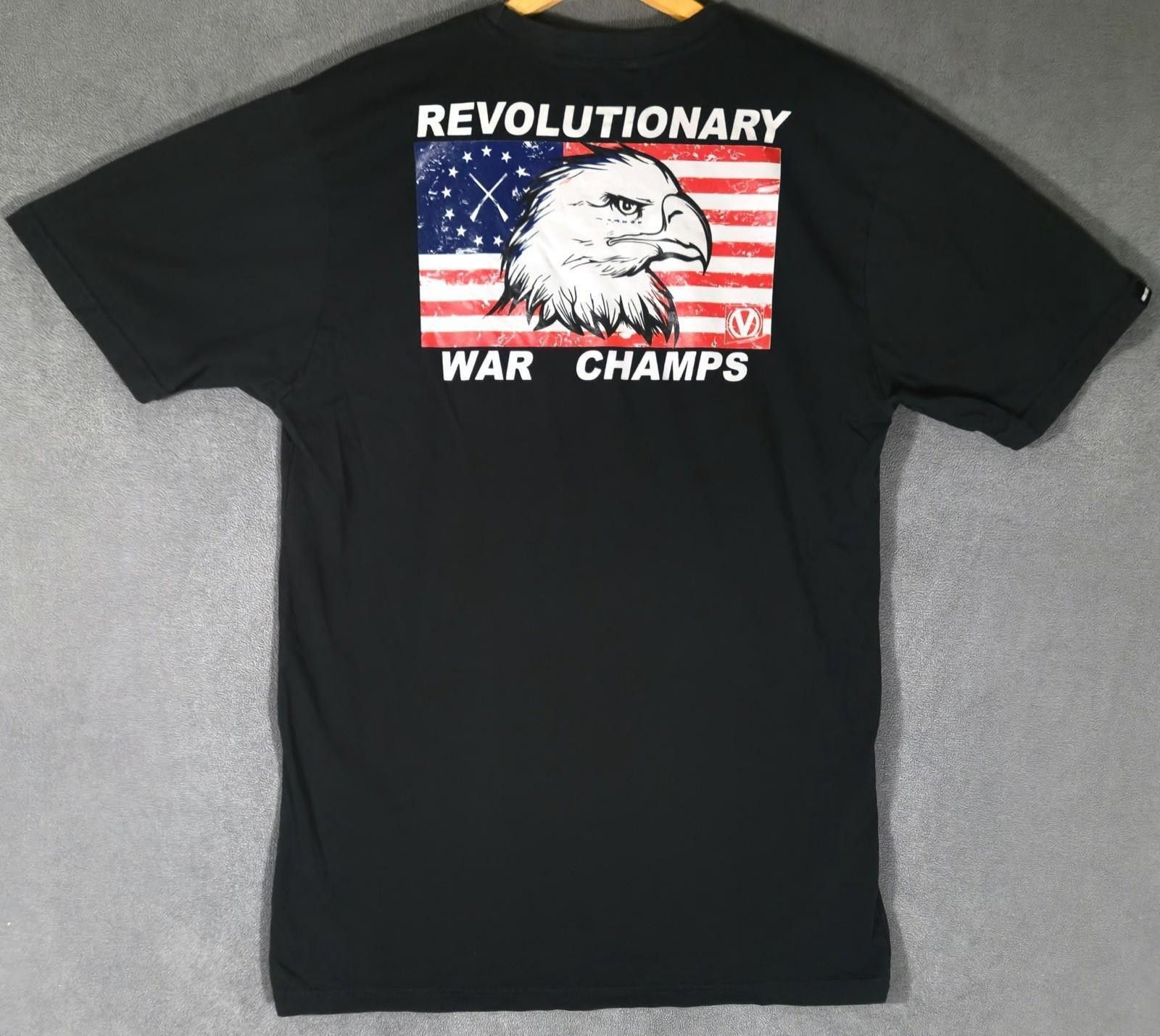 Other Virtue T-Shirt Large Black Revolutionary War Champs Eagle #2 Size US L / EU 52-54 / 3 - 1 Thumbnail