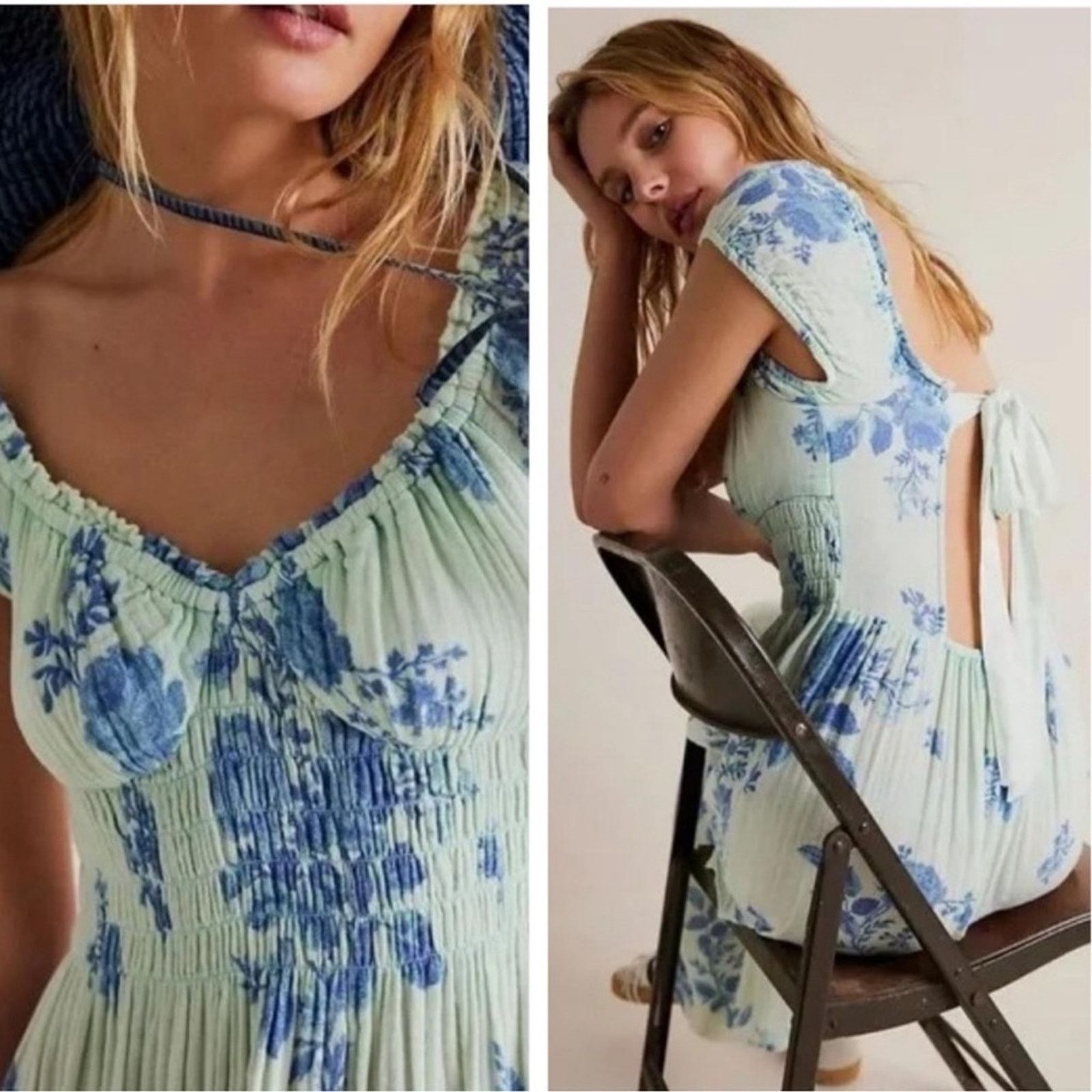 Free People 🎉LAST PIECE 🎉Free People Forget Me Not Midi Dress Size S / US 4 / IT 40 - 3 Thumbnail