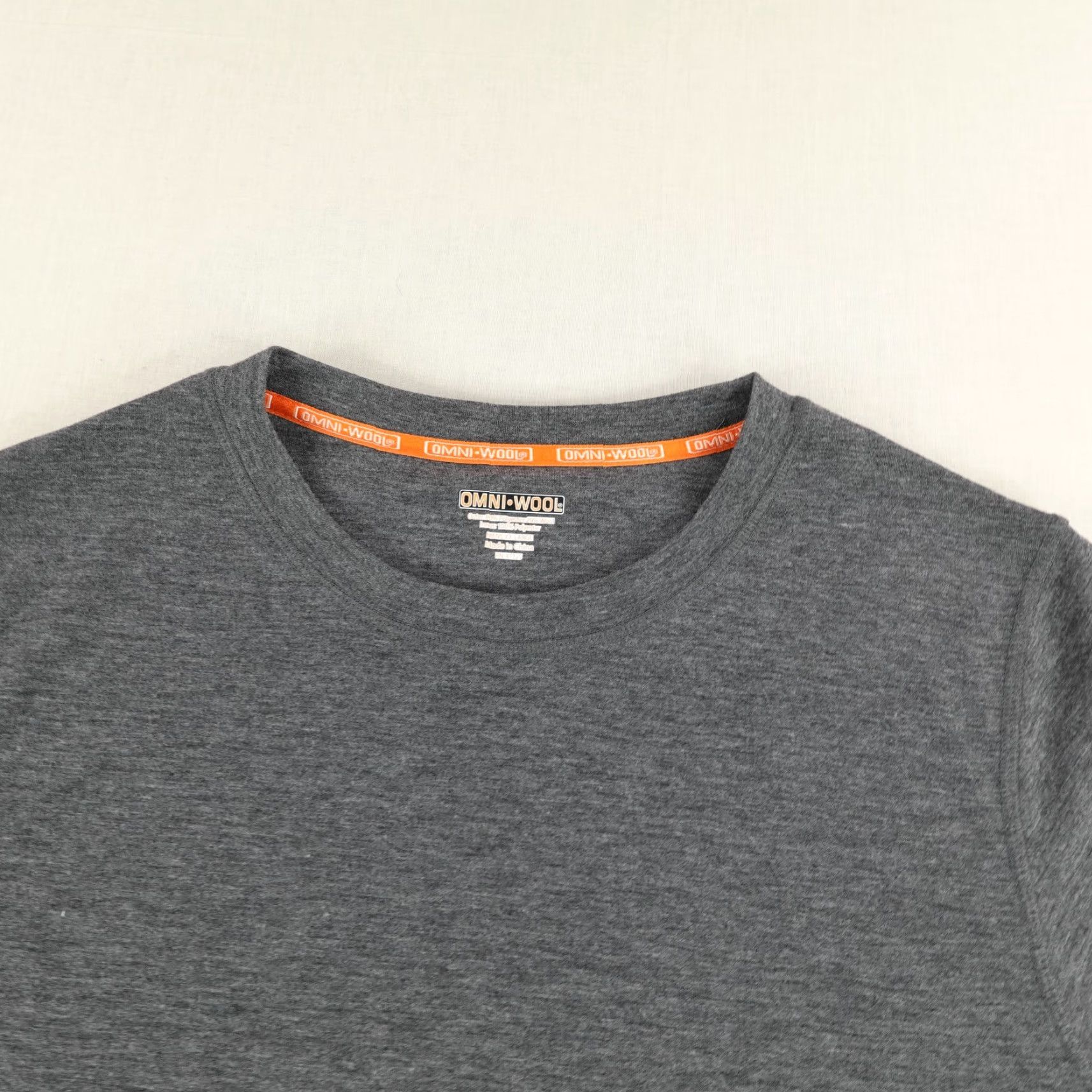 Vintage Omni Wool Shirt Mens XXL Gray Wool Blend Baselayer Performance Lightweight Sweat Size US XXL / EU 58 / 5 - 2 Thumbnail