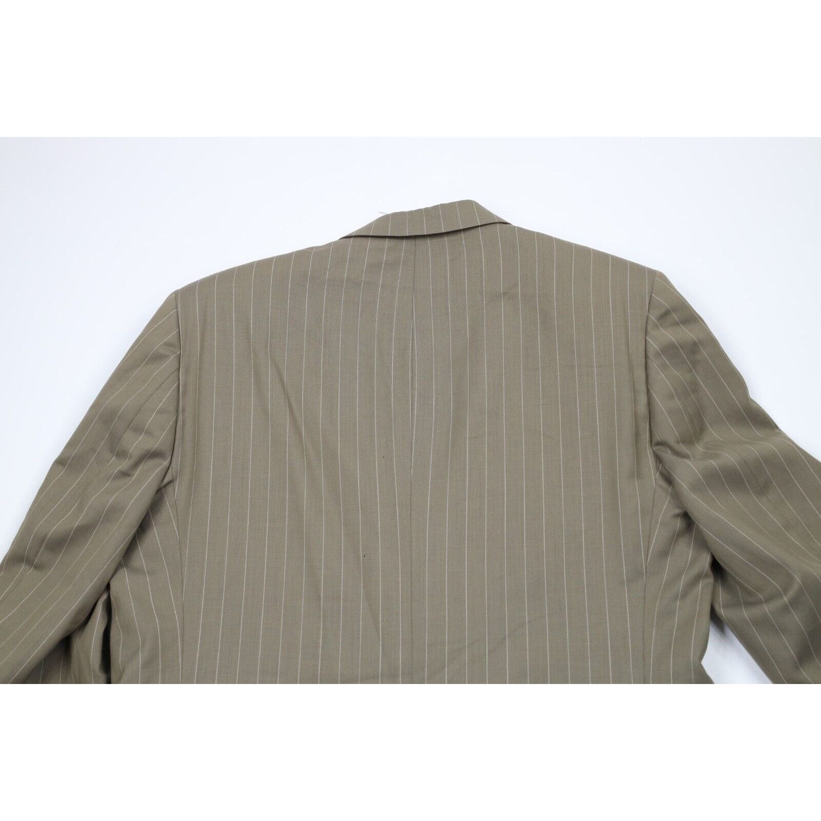 Vintage Vintage 70s Streetwear 2 Piece Pinstriped Suit Wedding Size 44R - 12 Thumbnail