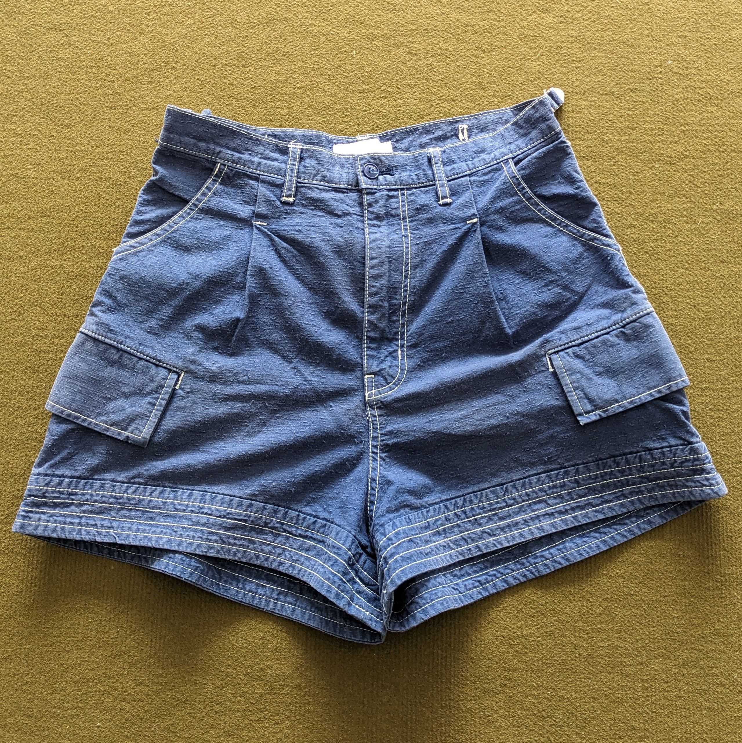 Issey Miyake Vintage Net-net by Issey Miyake Shorts Pants Size US 27 - 1 Thumbnail