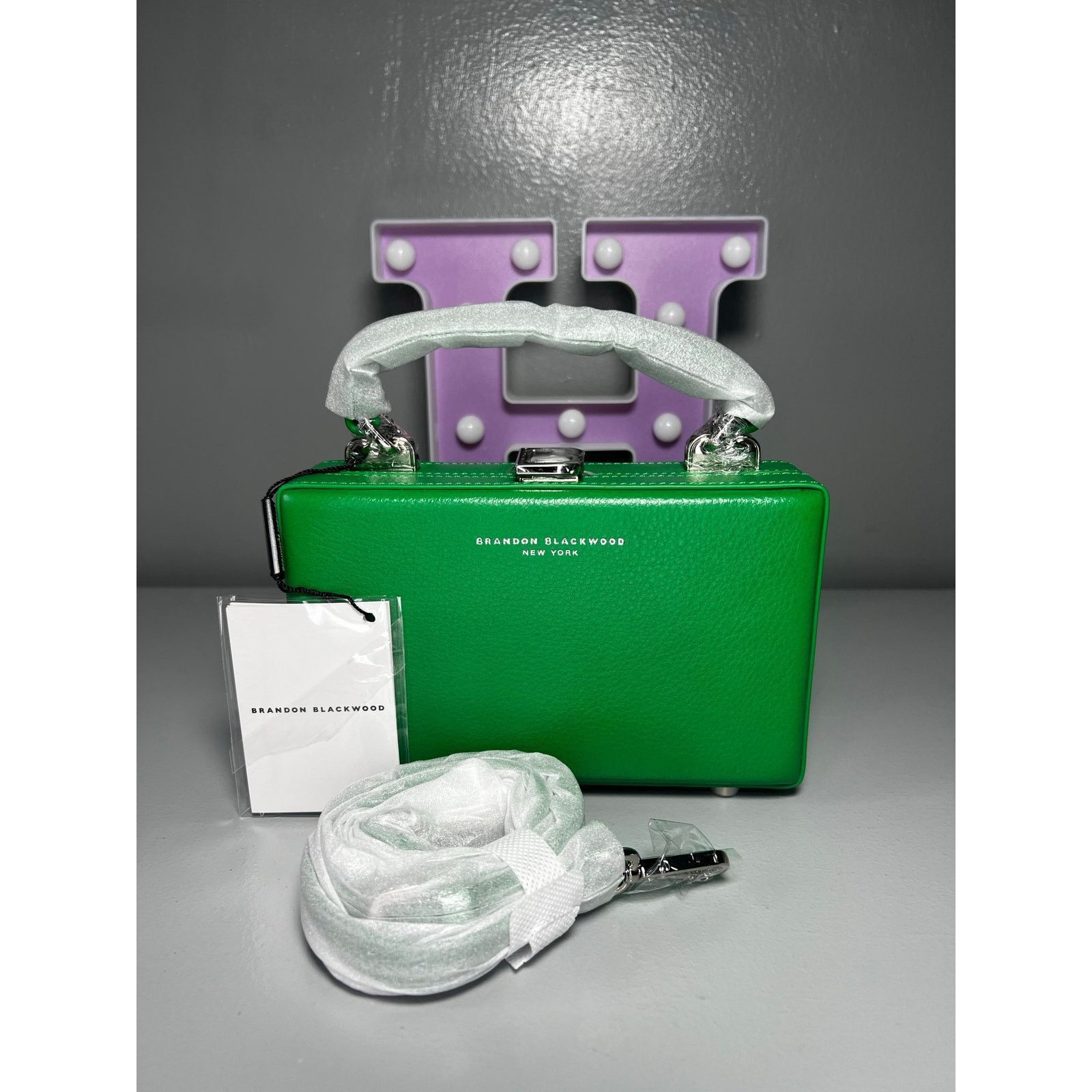 Brandon Blackwood Brandon Blackwood Slim Trunk True Green Leather Size ONE SIZE - 2 Thumbnail