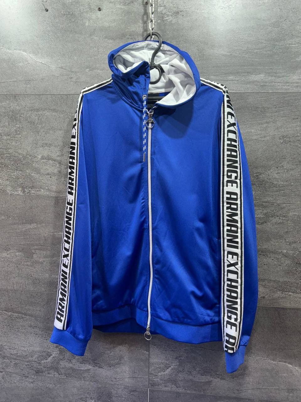 Armani Exchange Armani Exchange Men's Hoodie Zip Up Jacket Size US XL / EU 56 / 4 - 1 Thumbnail