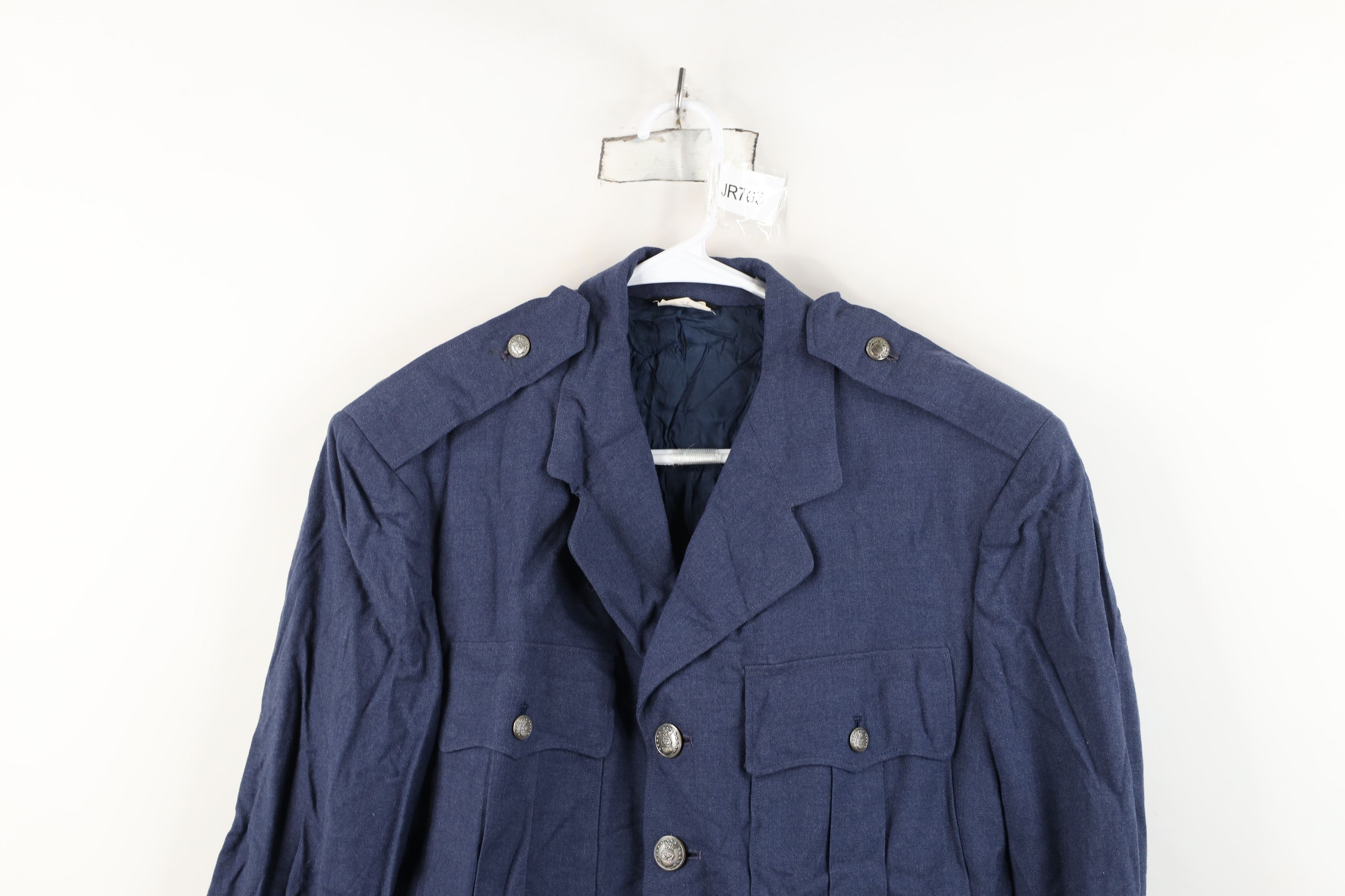 Vintage AS IS Vintage 60s Vietnam War 1084 Officer Jacket Coat USA Size US XL / EU 56 / 4 - 2 Thumbnail