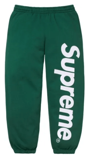 Supreme SATIN APPLIQUE SWEATPANT | Grailed