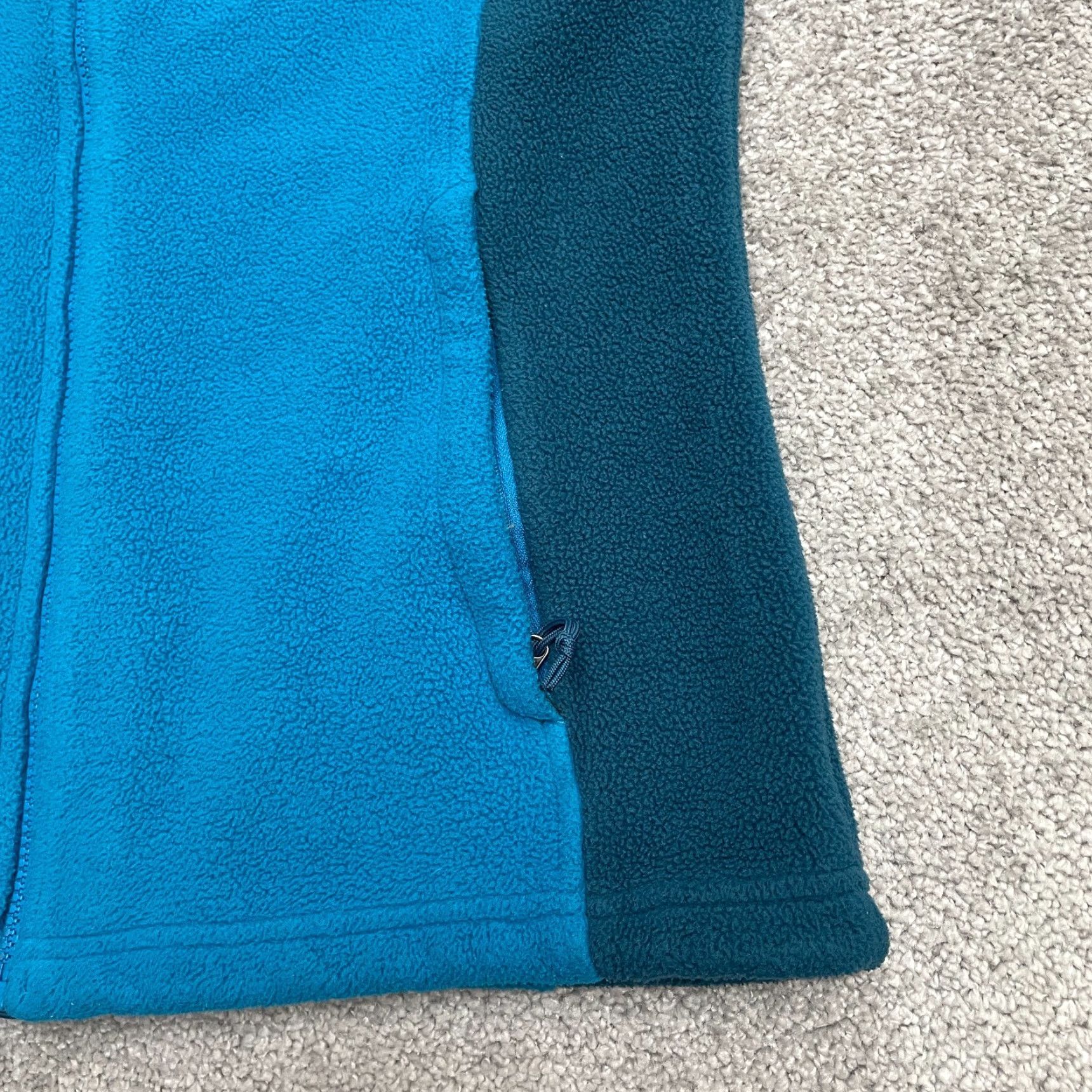 The North Face The North Face Khumbu Fleece Jacket Womens Medium Blue Outdoor Hiking Regular Fit Size M / US 6-8 / IT 42-44 - 3 Thumbnail
