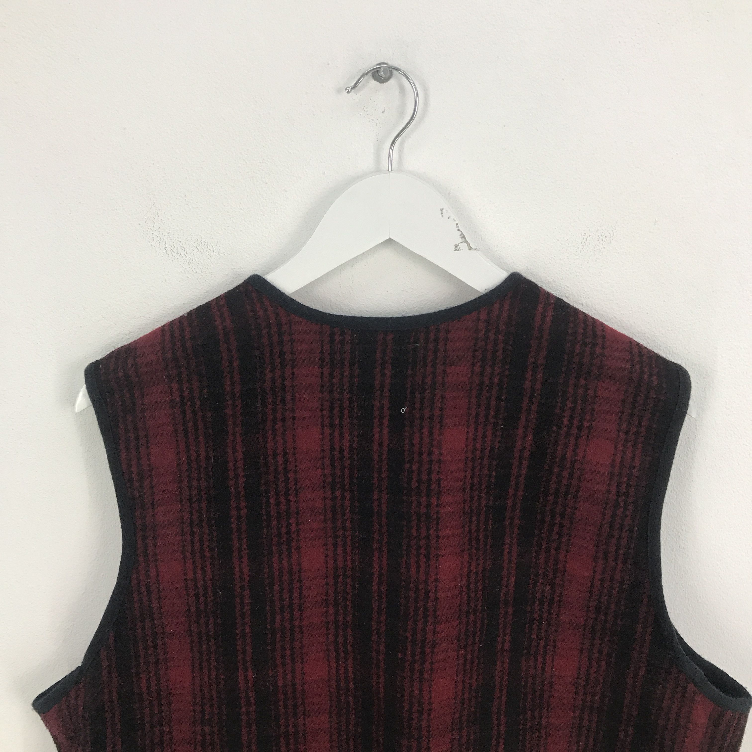 Woolrich Woolen Mills Rare woolrich flannal zipper vest Size US L / EU 52-54 / 3 - 4 Thumbnail