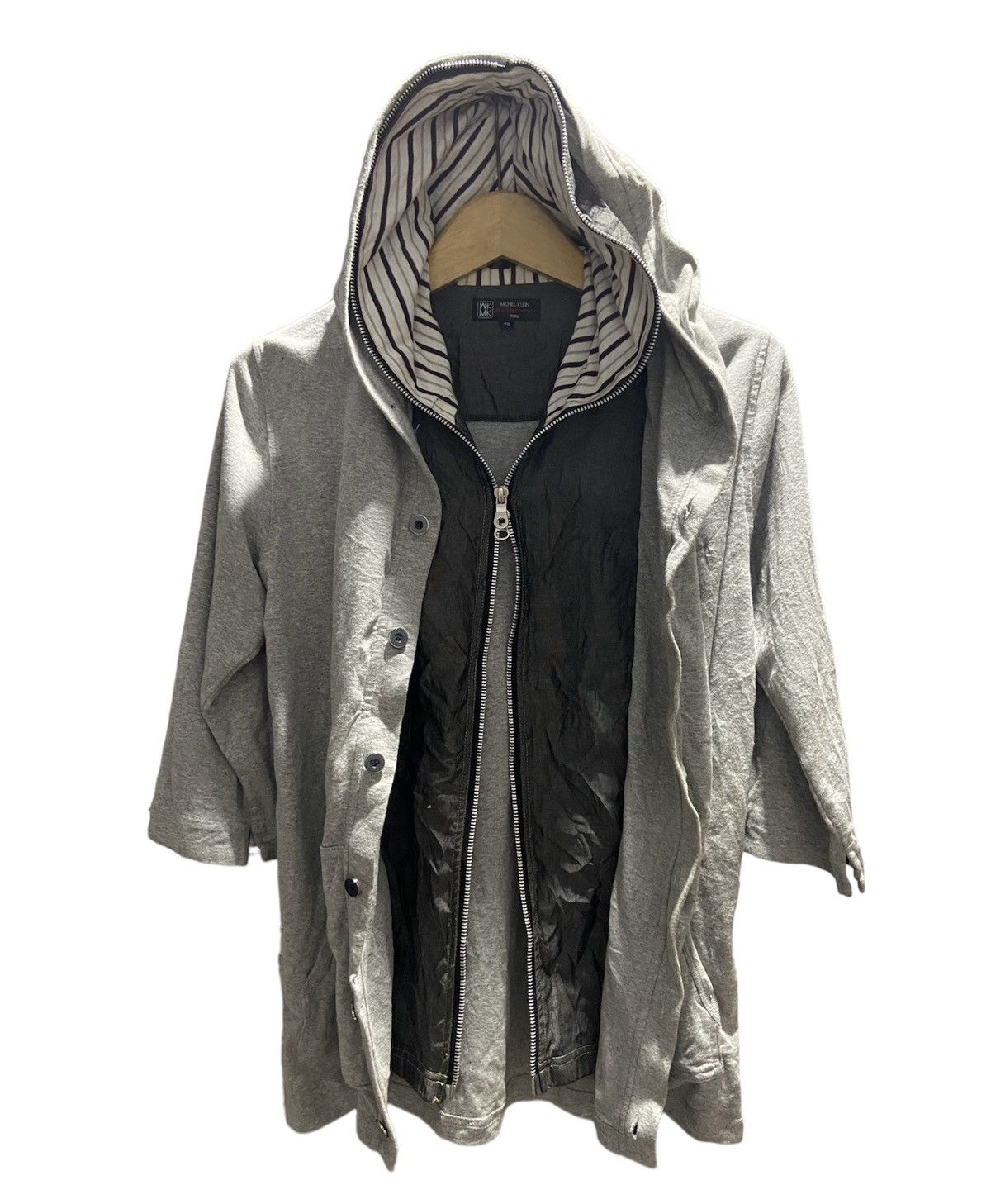 If Six Was Nine Michel Klein Homme Double Layers hoodie lgb style Size US S / EU 44-46 / 1 - 2 Thumbnail