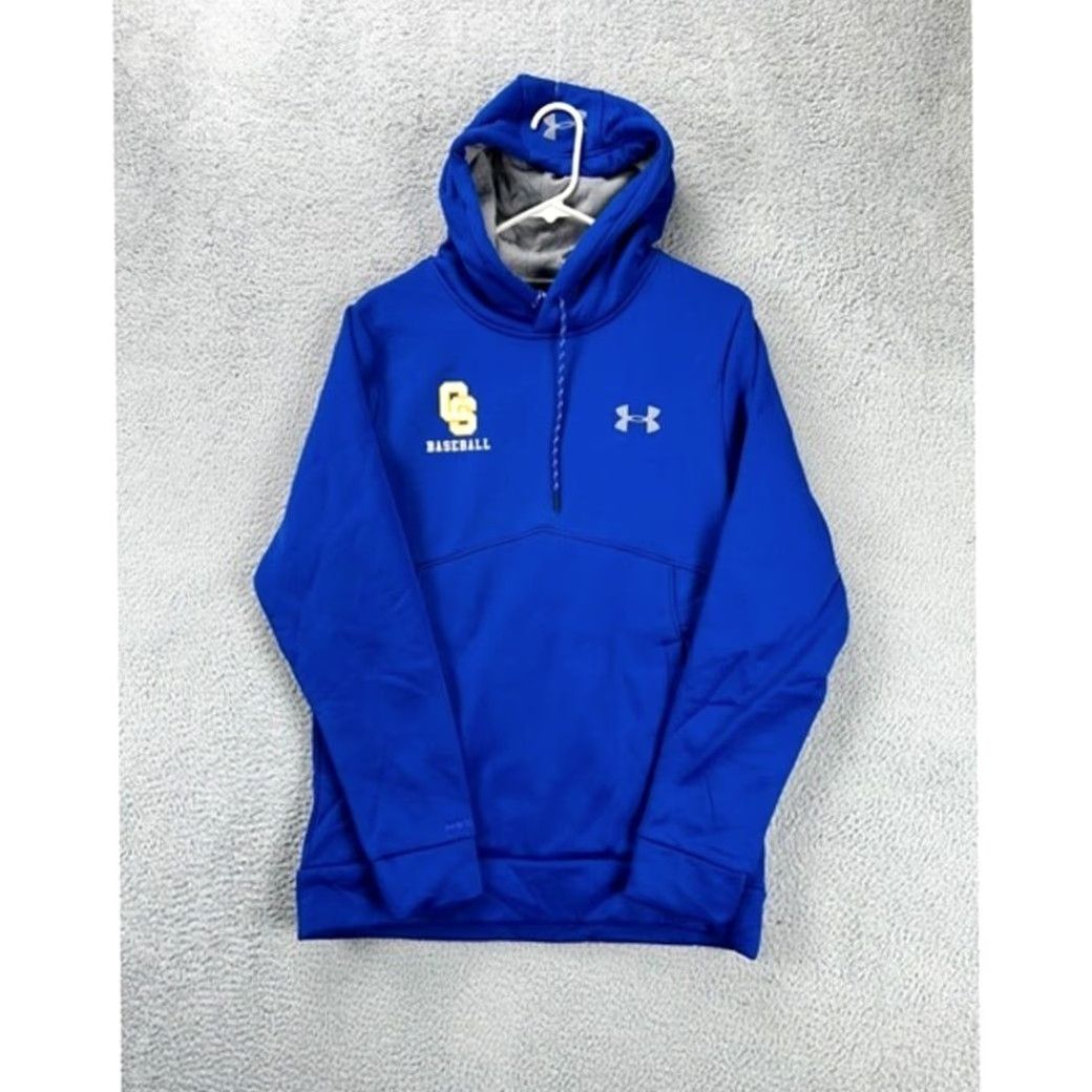 Under Armour Under Armour Sweatshirt Mens Small Storm1 Blue Baseball Hoodie Pullover NEW C1 Size US S / EU 44-46 / 1 - 3 Thumbnail