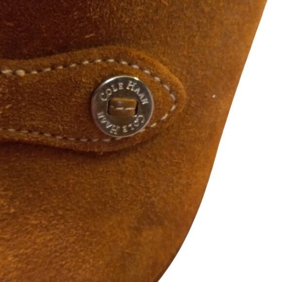 Cole Haan Cole Haan Size 9B Womens Brown Suede Slip-On Mule Heeled Sho Size US 9 / IT 39 - 7 Thumbnail