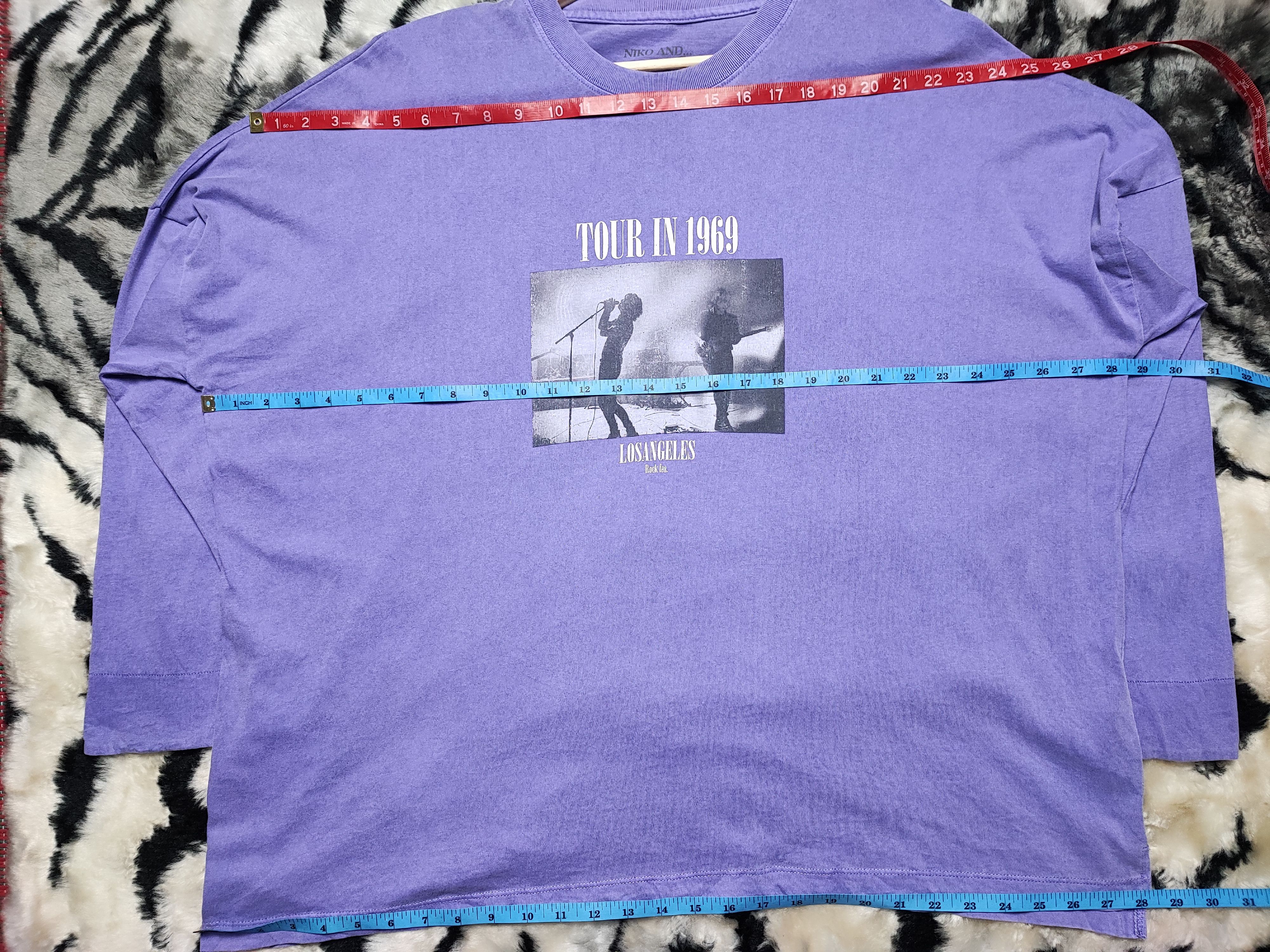 Band Tees × Vintage Niko And ... Band Tshirt Size ONE SIZE - 13 Thumbnail