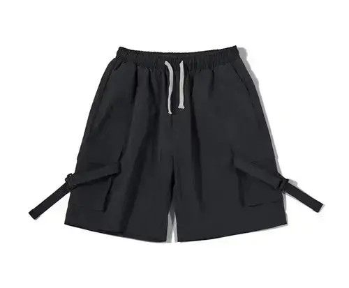 Jean Indigo Union Japan Dark Grey Functional Worker Shorts Size US 33 - 3 Thumbnail