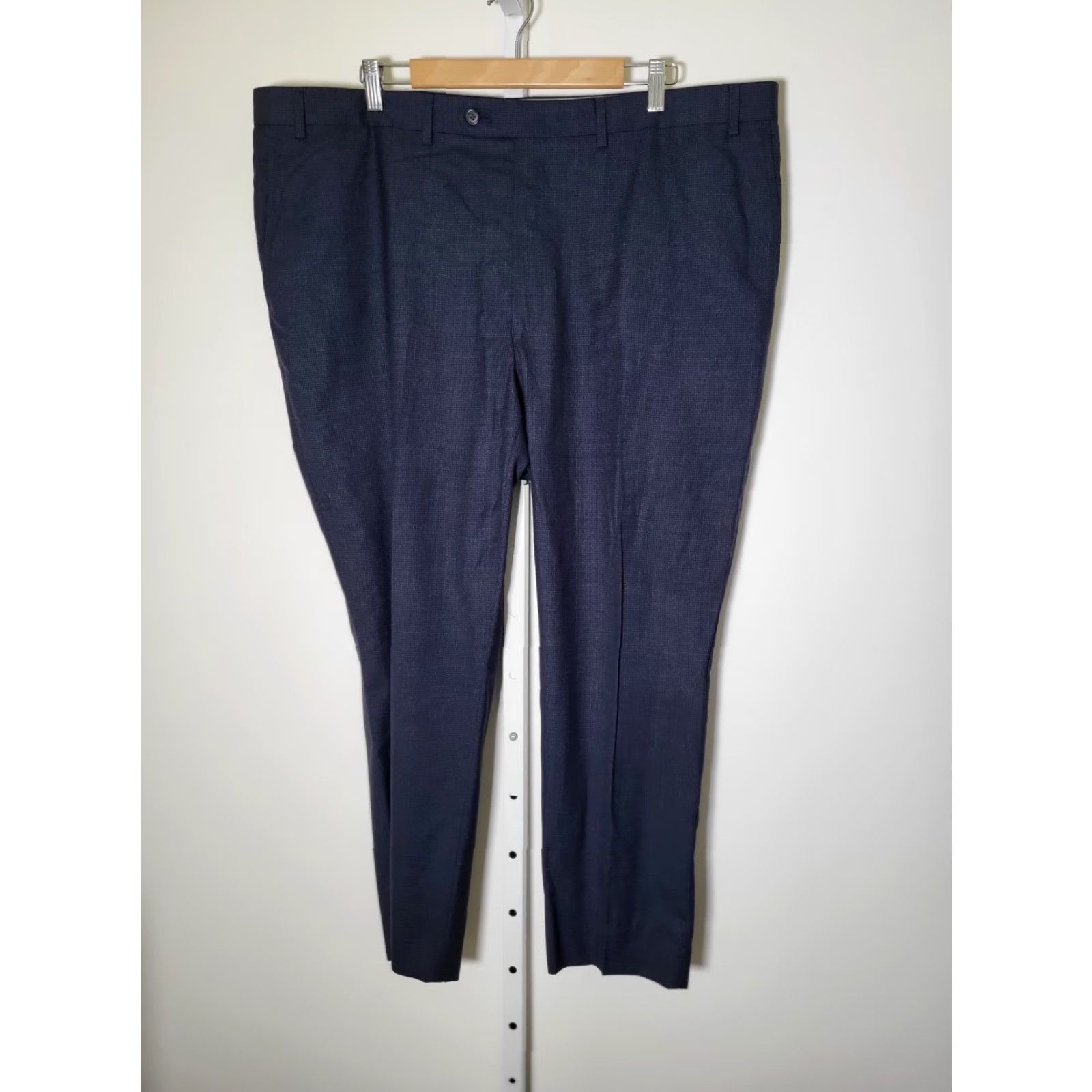 Hart Schaffner Marx Hart Schaffner Marx New York Fit 48R Blue Check 2-Piece Suit Jacket Pants XS? Size 48R - 7 Thumbnail