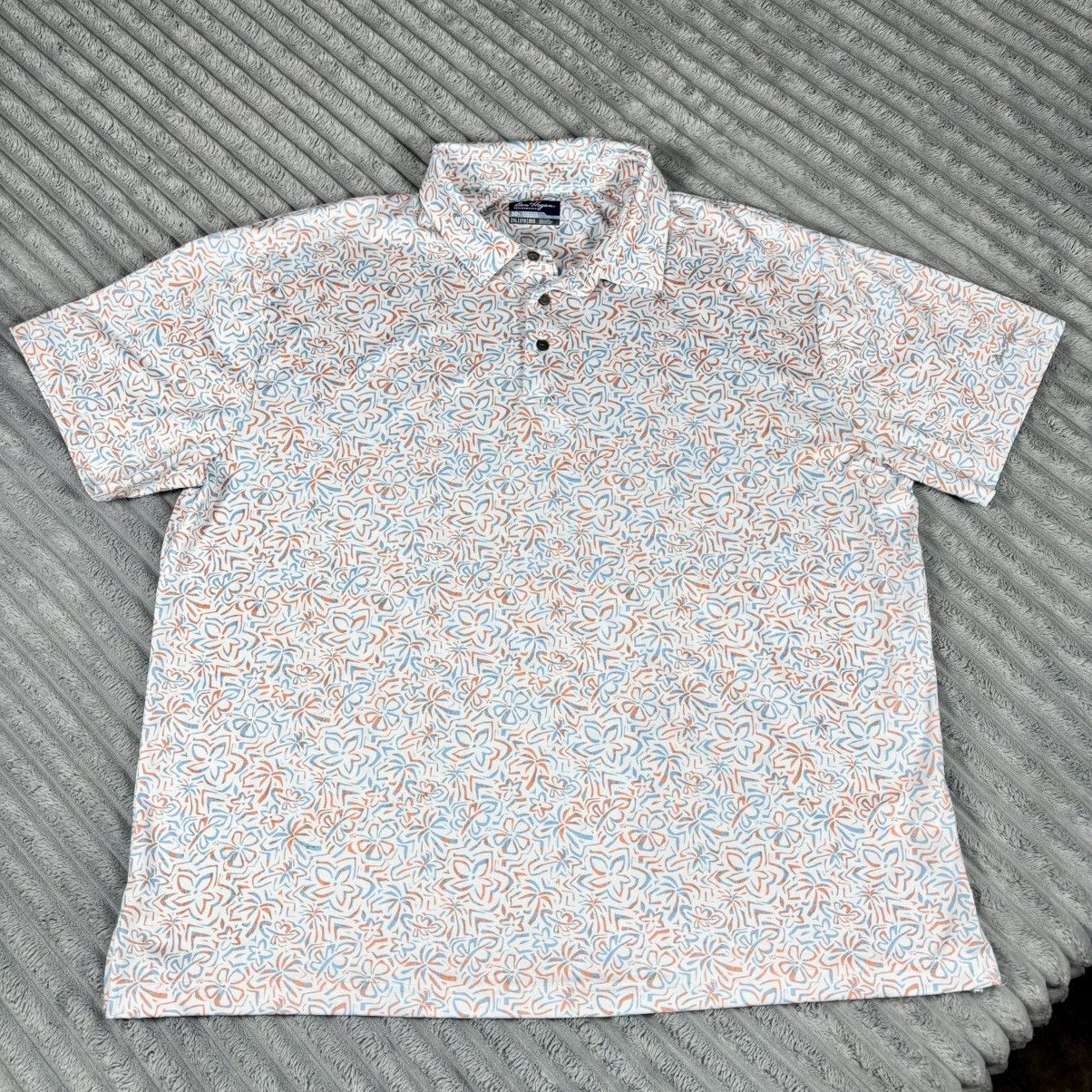 Other Ben Hogan performance Men's Hibiscus Print Golf Polo Shirt Size US XXL / EU 58 / 5 - 1 Thumbnail