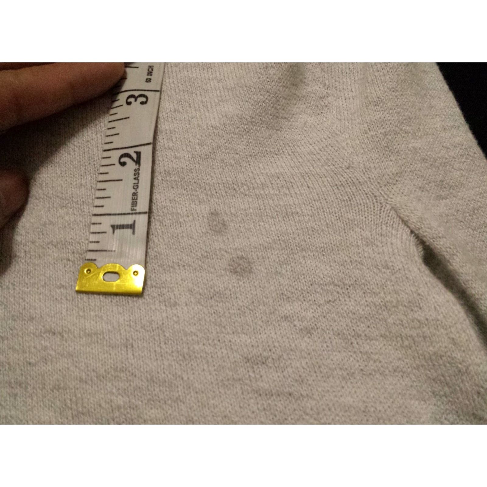 Vintage Betabrand Cardigan Sweater Shirt Open Front Gray Cotton Blend Nylon Silk Long Sleeve Womens M/L Medium Gray Size L / US 10 / IT 46 - 8 Thumbnail