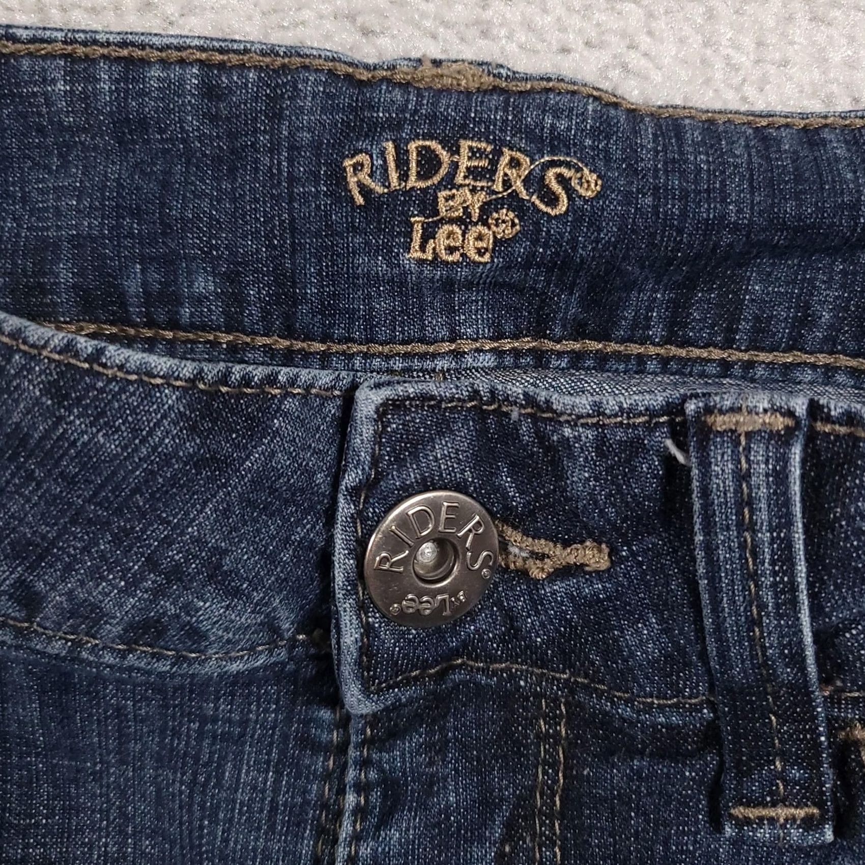 Vintage Riders by Lee Jeans Womens 8 Short Bootcut Stretch Denim Pants Classic Casual Jeans Size 30" / US 8 / IT 44 - 4 Thumbnail