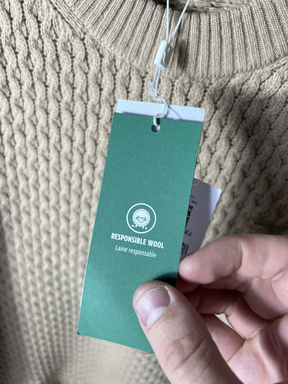 Lacoste 🔥 Lacoste Cable Knit Wool Sweater — FR 7 / XXL Size US XXL / EU 58 / 5 - 13 Thumbnail