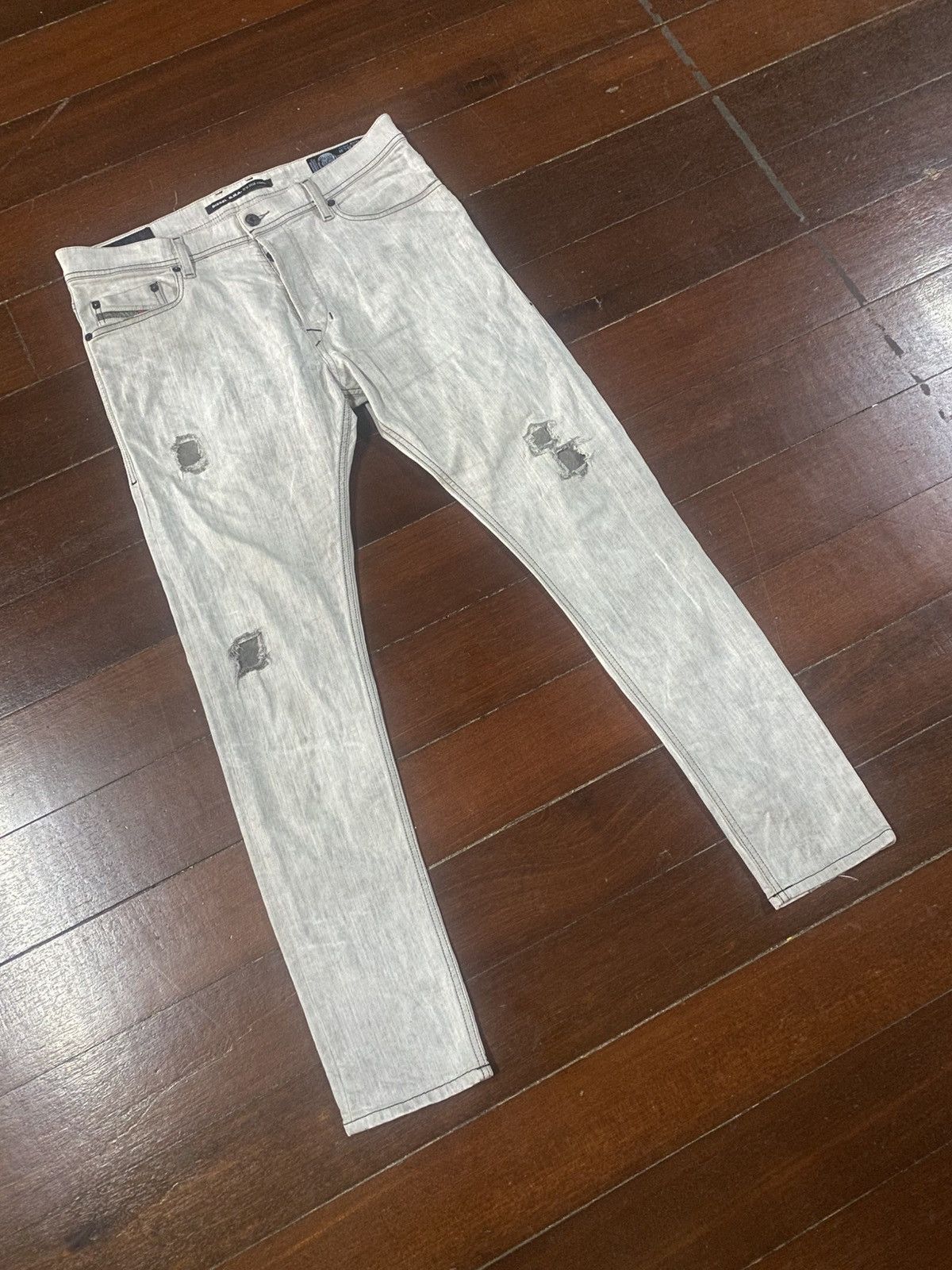 Diesel diesel dna slim carrot distressed denim Size US 36 / EU 52 - 2 Thumbnail
