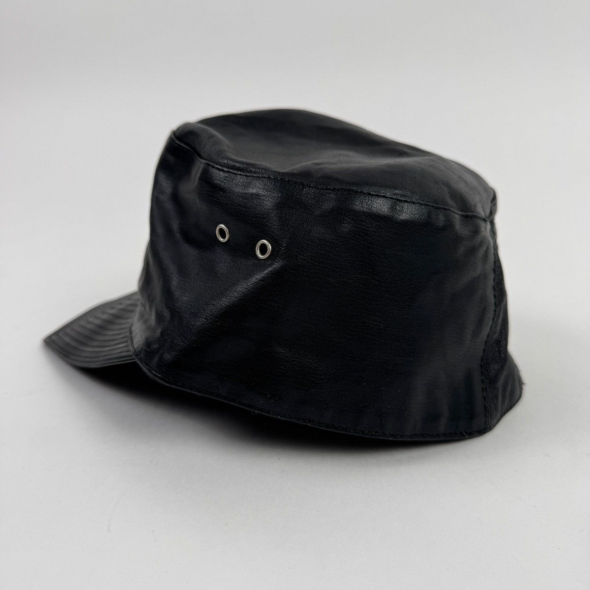 Guidi Guidi SS2018 HT01 Kangaroo Full Grain Leather Hat/Cap Size ONE SIZE - 2 Thumbnail